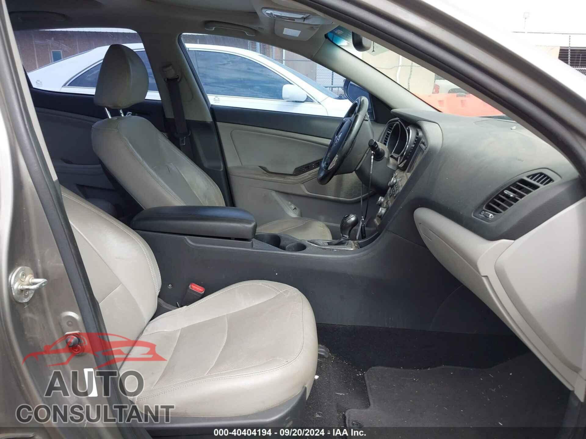 KIA OPTIMA 2012 - 5XXGN4A71CG037340