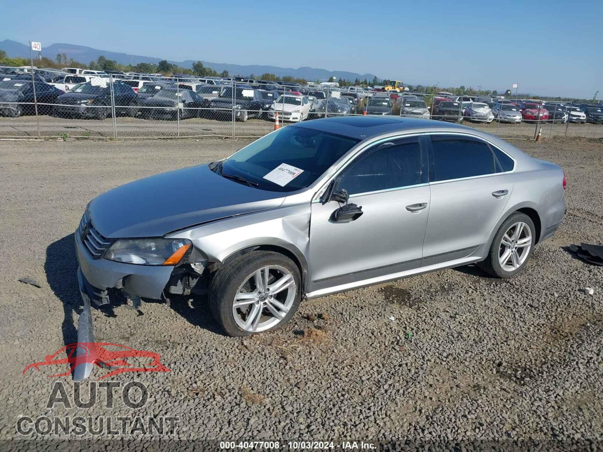 VOLKSWAGEN PASSAT 2014 - 1VWCN7A38EC103721