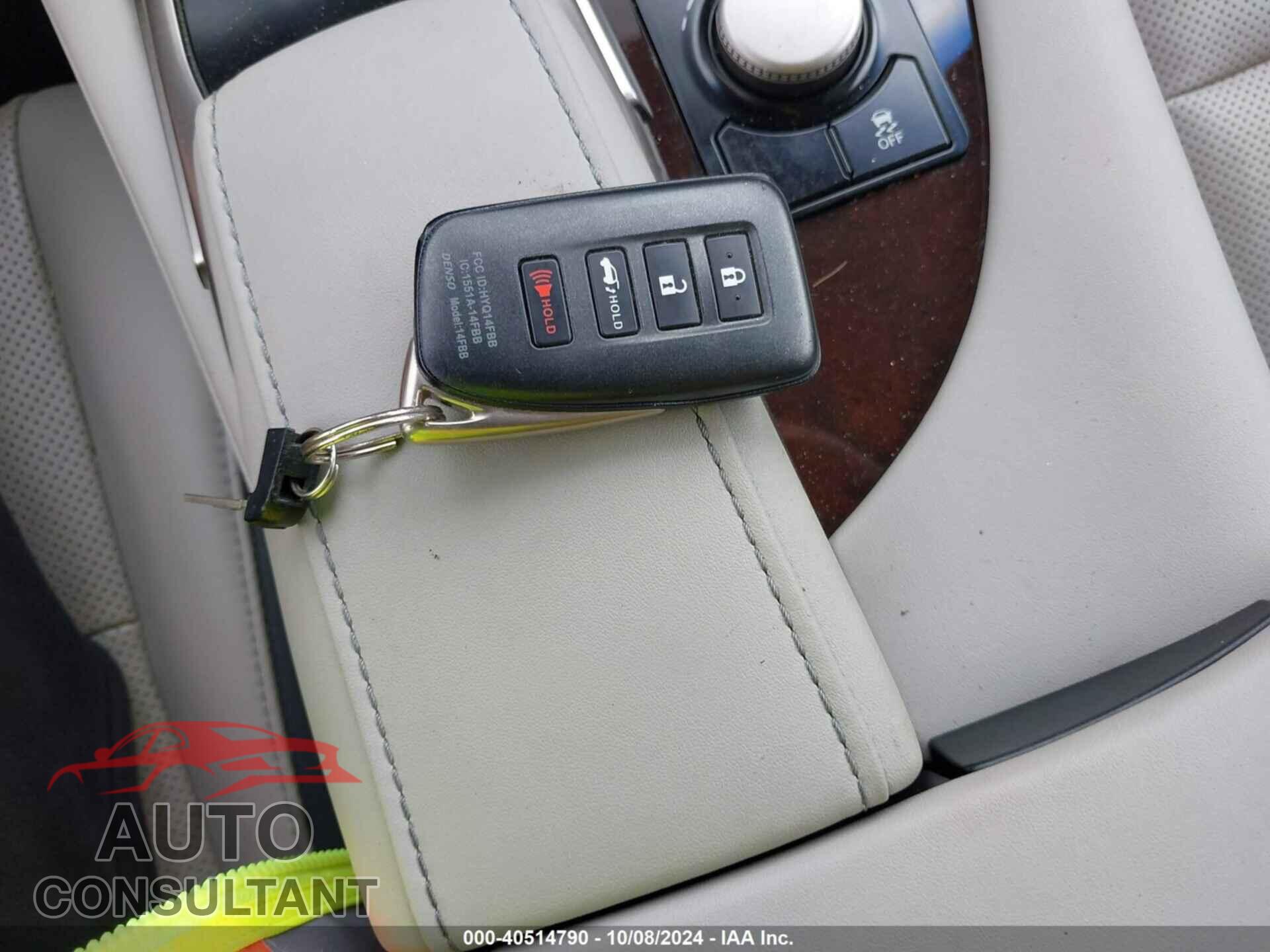 LEXUS RX 2016 - 2T2ZZMCA9GC027508