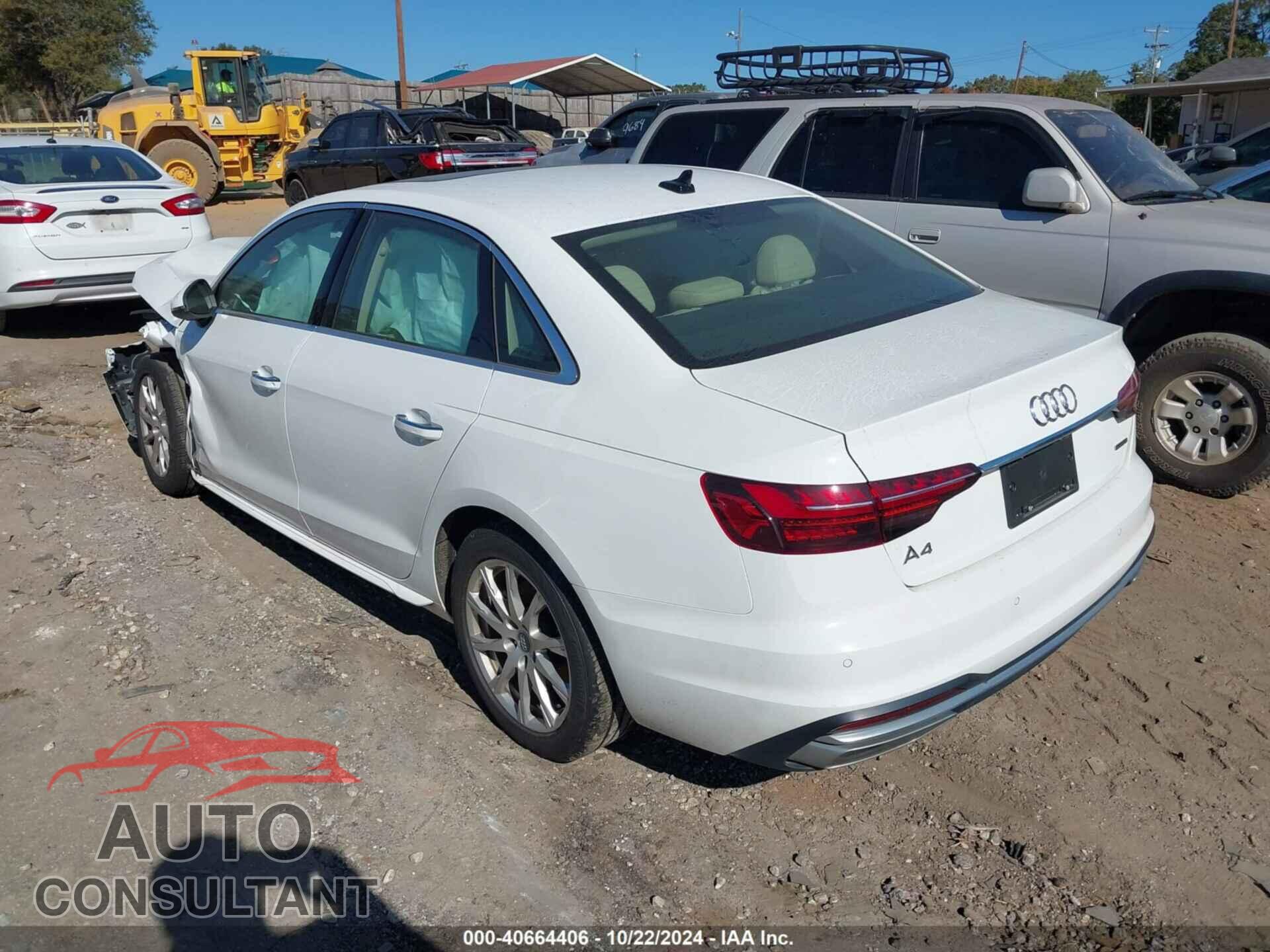AUDI A4 2021 - WAUABAF41MA014548