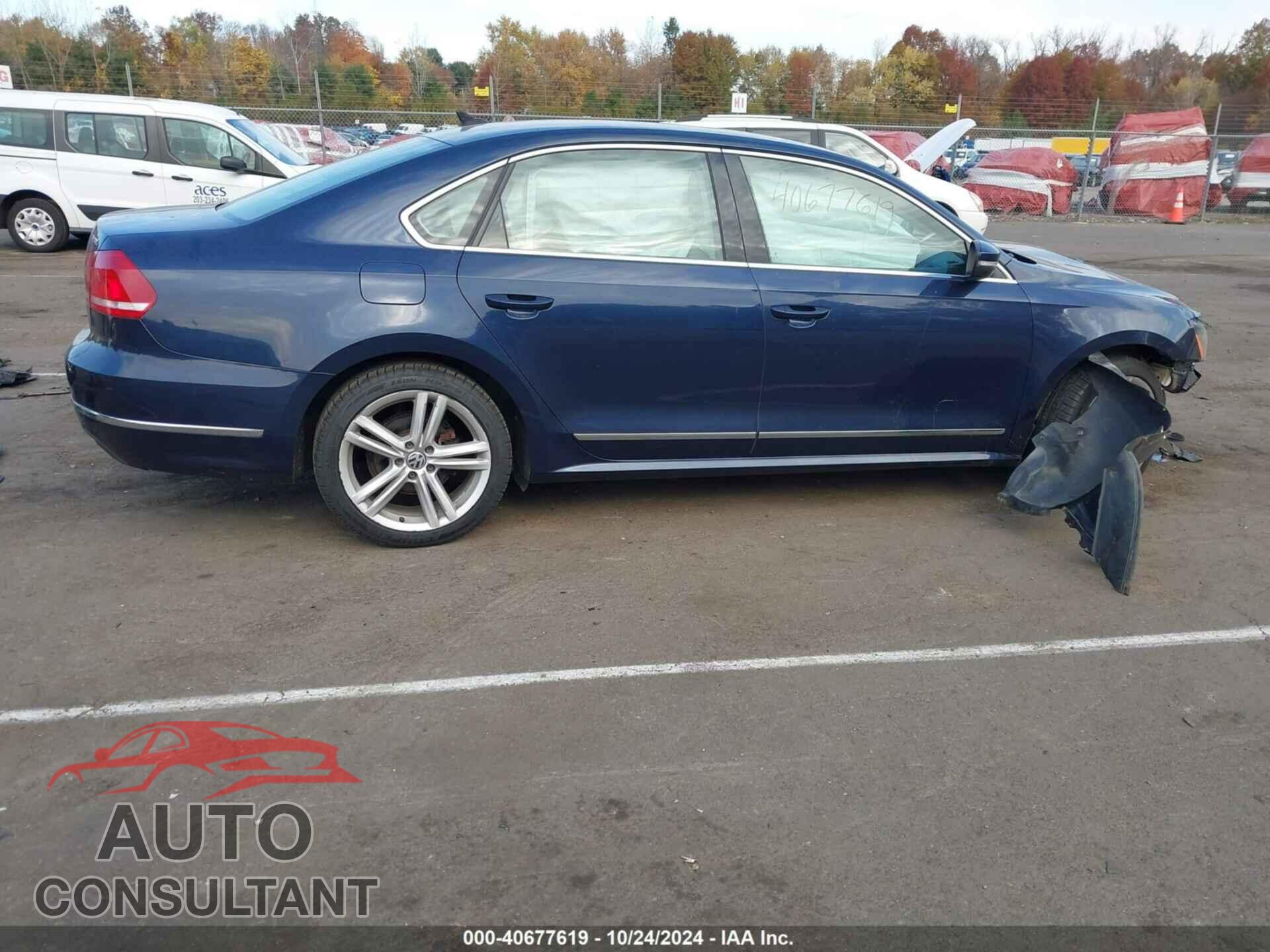 VOLKSWAGEN PASSAT 2013 - 1VWCN7A35DC097889