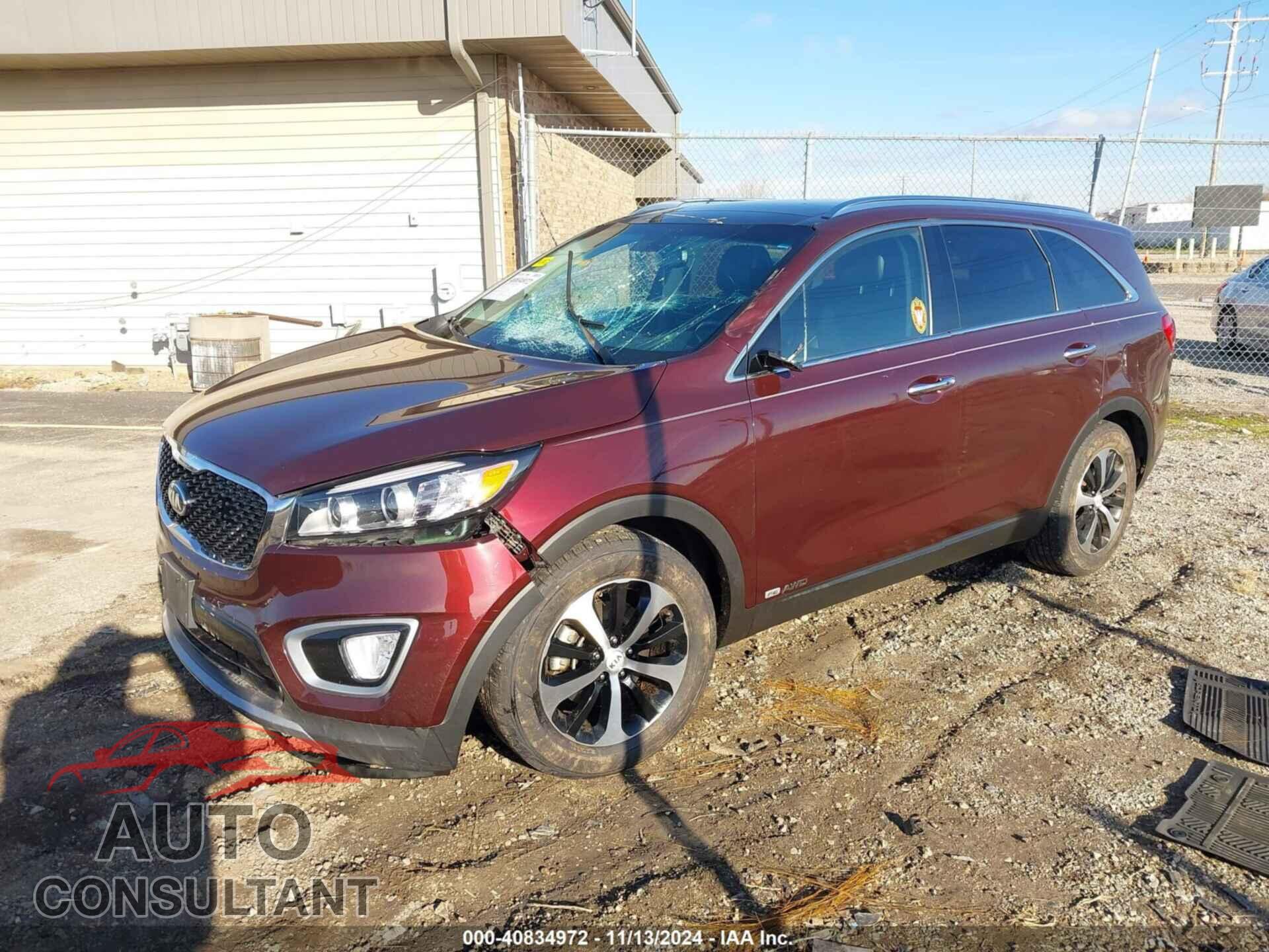 KIA SORENTO 2016 - 5XYPHDA53GG174934