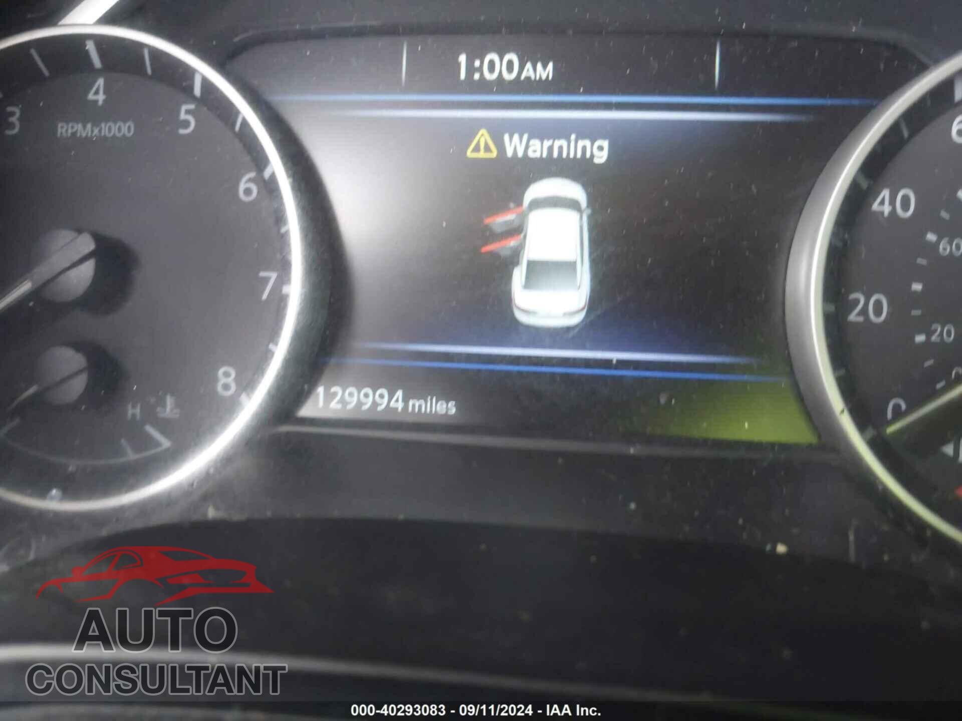 NISSAN MAXIMA 2017 - 1N4AA6AP1HC402965