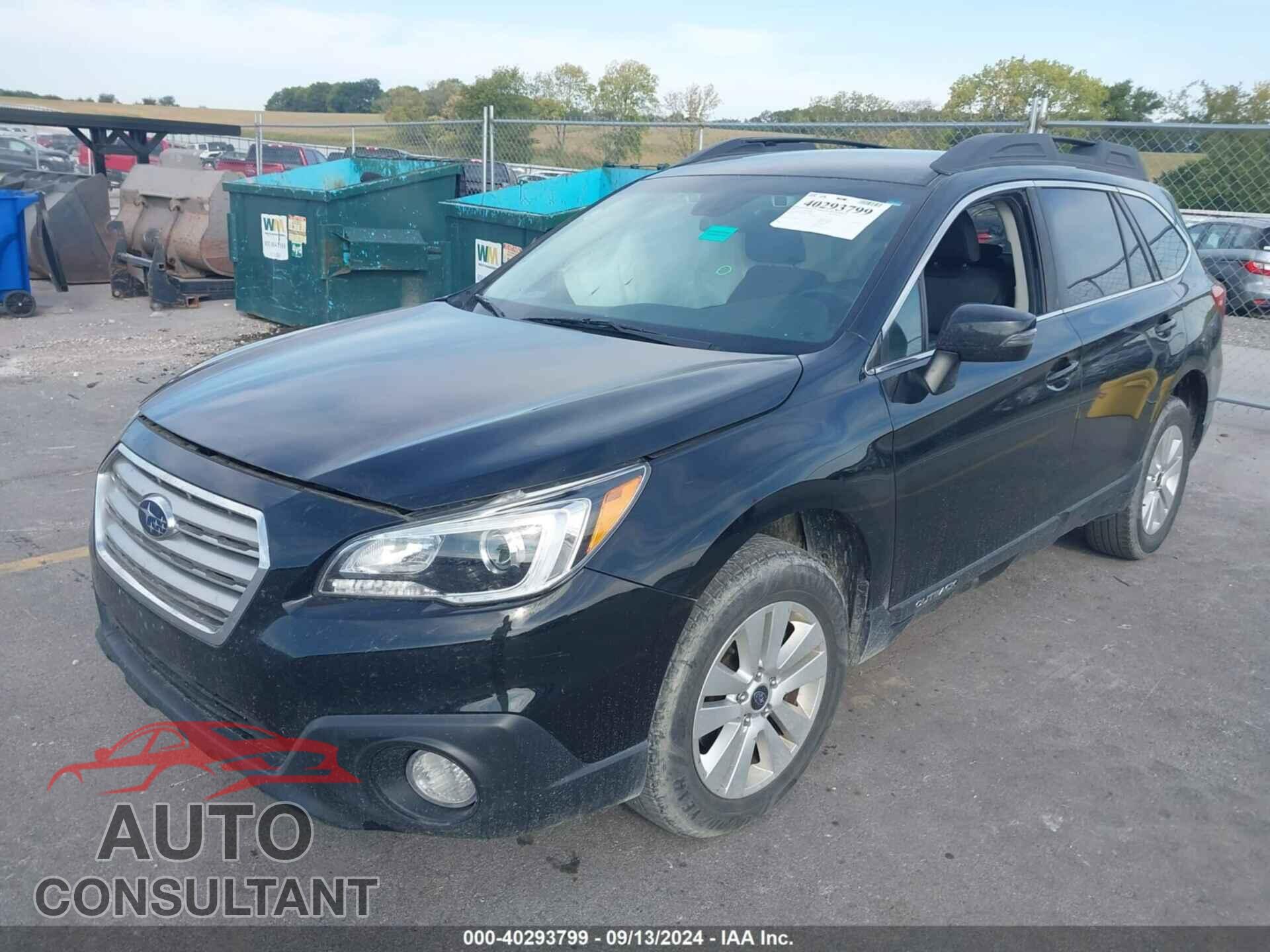 SUBARU OUTBACK 2017 - 4S4BSAFC2H3354036