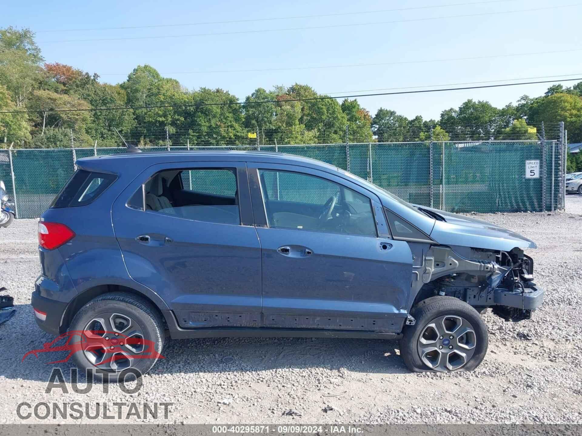 FORD ECOSPORT 2021 - MAJ6S3FL0MC418575