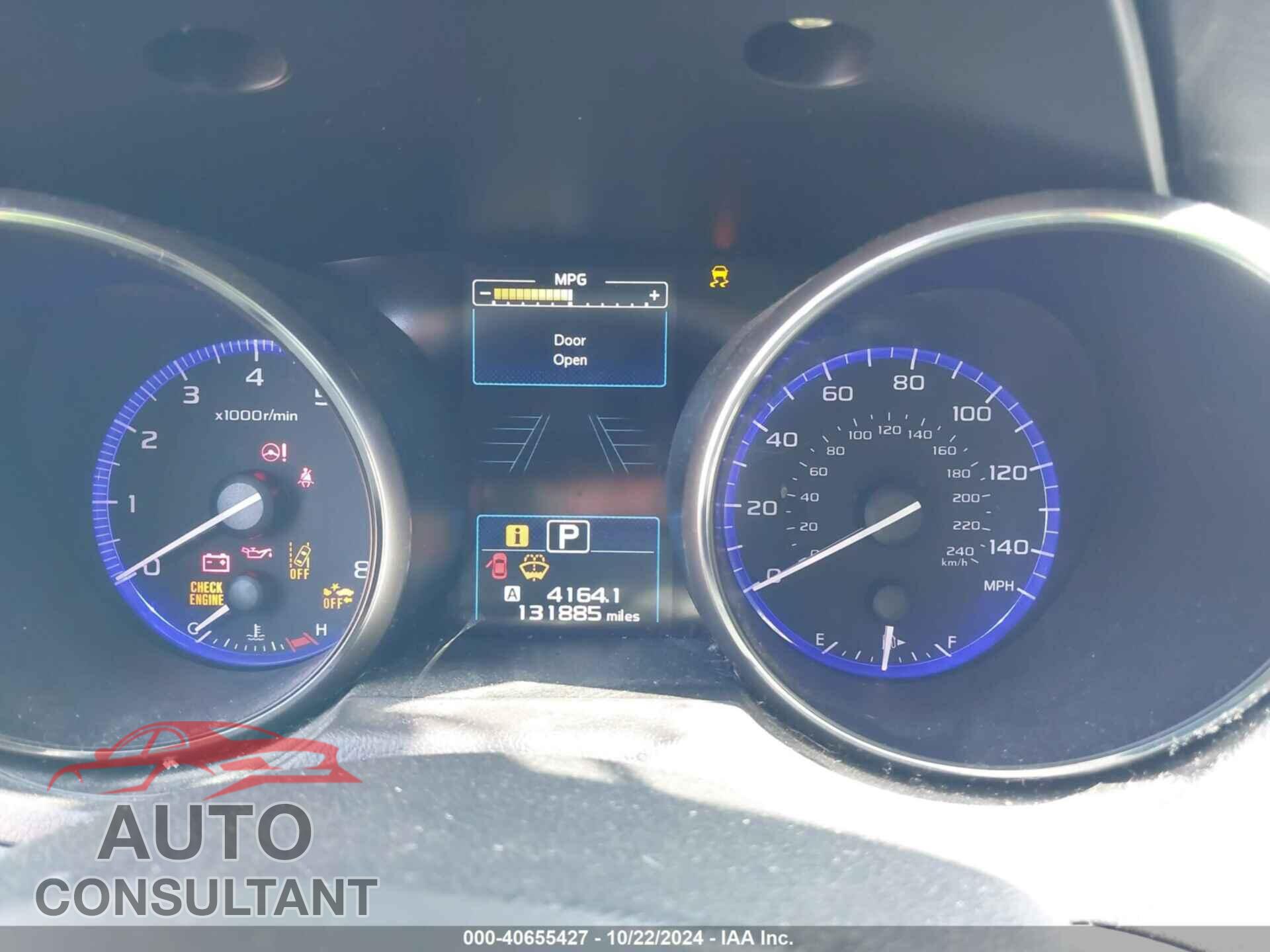SUBARU LEGACY 2016 - 4S3BNAF63G3061802