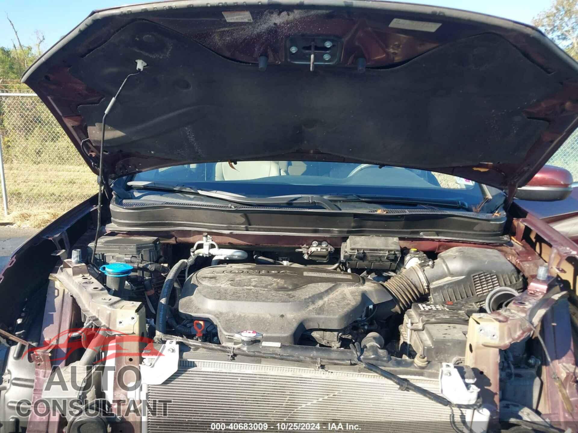 HONDA PILOT 2017 - 5FNYF5H79HB038372