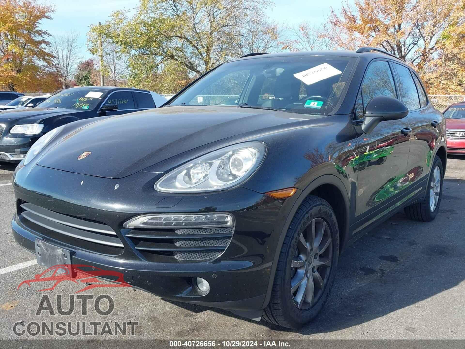PORSCHE CAYENNE 2012 - WP1AA2A27CLA08076