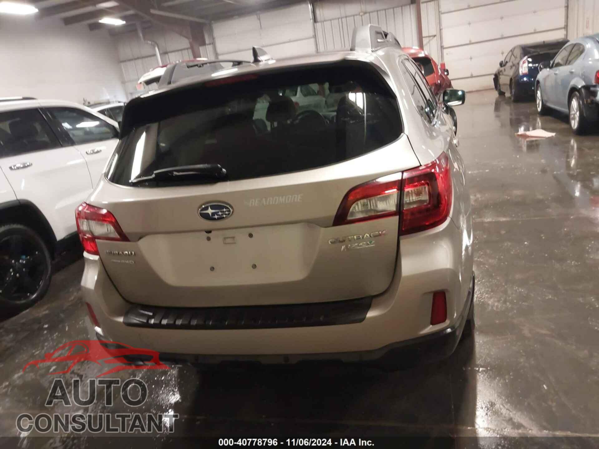 SUBARU OUTBACK 2017 - 4S4BSANC8H3348937
