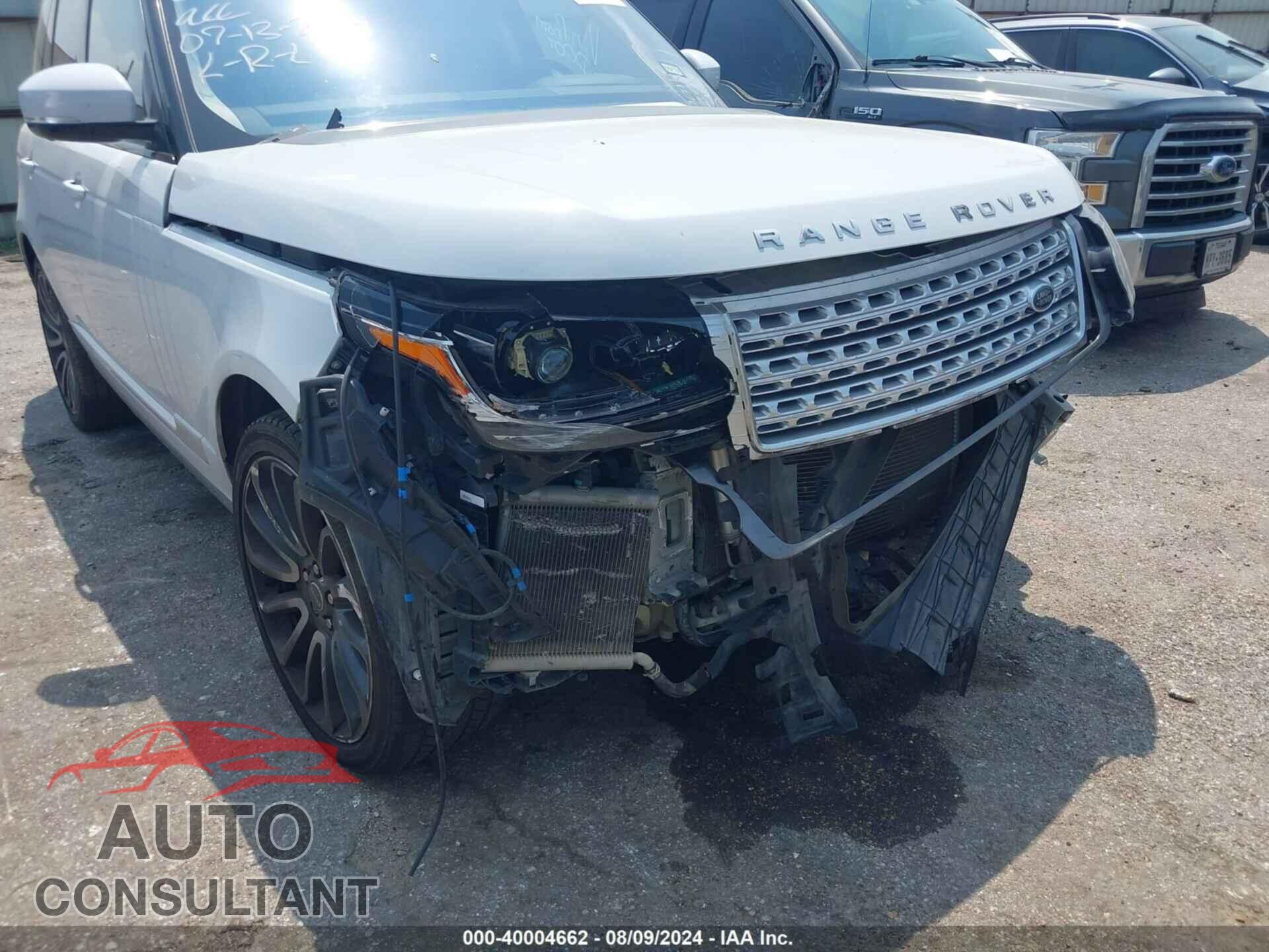 LAND ROVER RANGE ROVER 2017 - SALGS2FE8HA324433