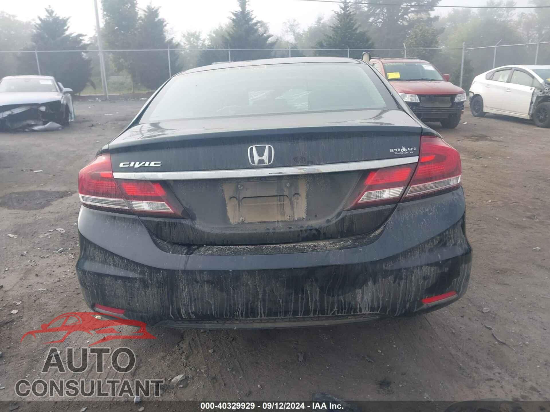 HONDA CIVIC 2015 - 19XFB2F52FE297713