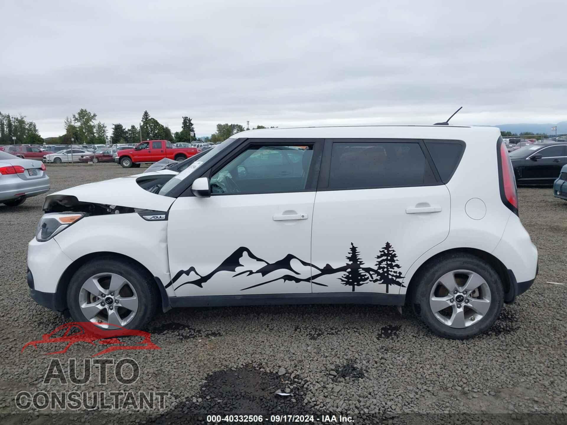 KIA SOUL 2017 - KNDJN2A29H7468703
