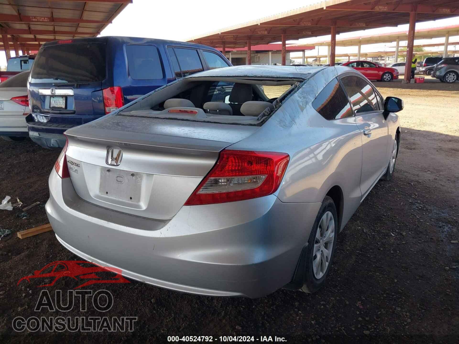 HONDA CIVIC 2012 - 2HGFG3B57CH547865
