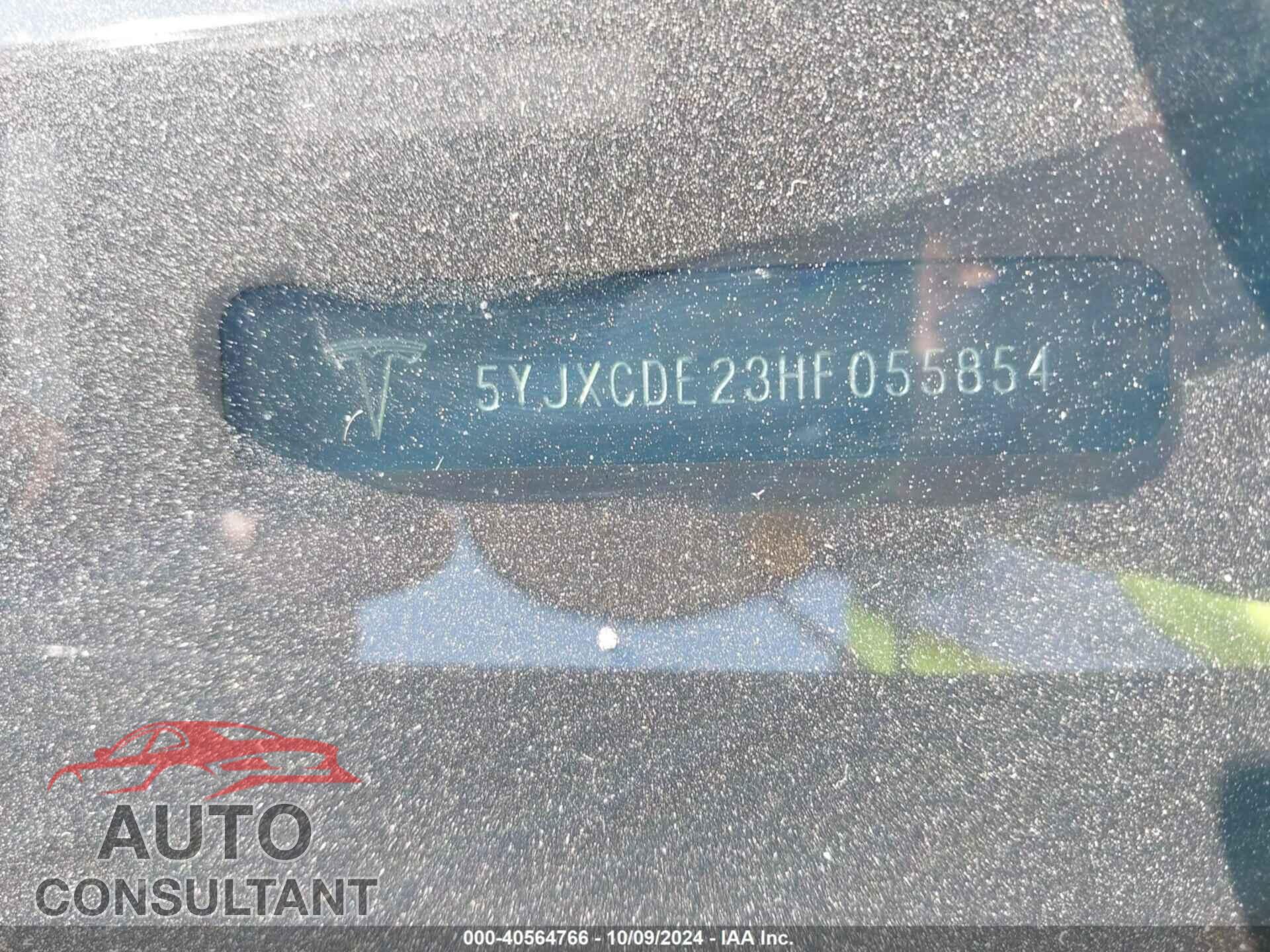TESLA MODEL X 2017 - 5YJXCAE43HF055854