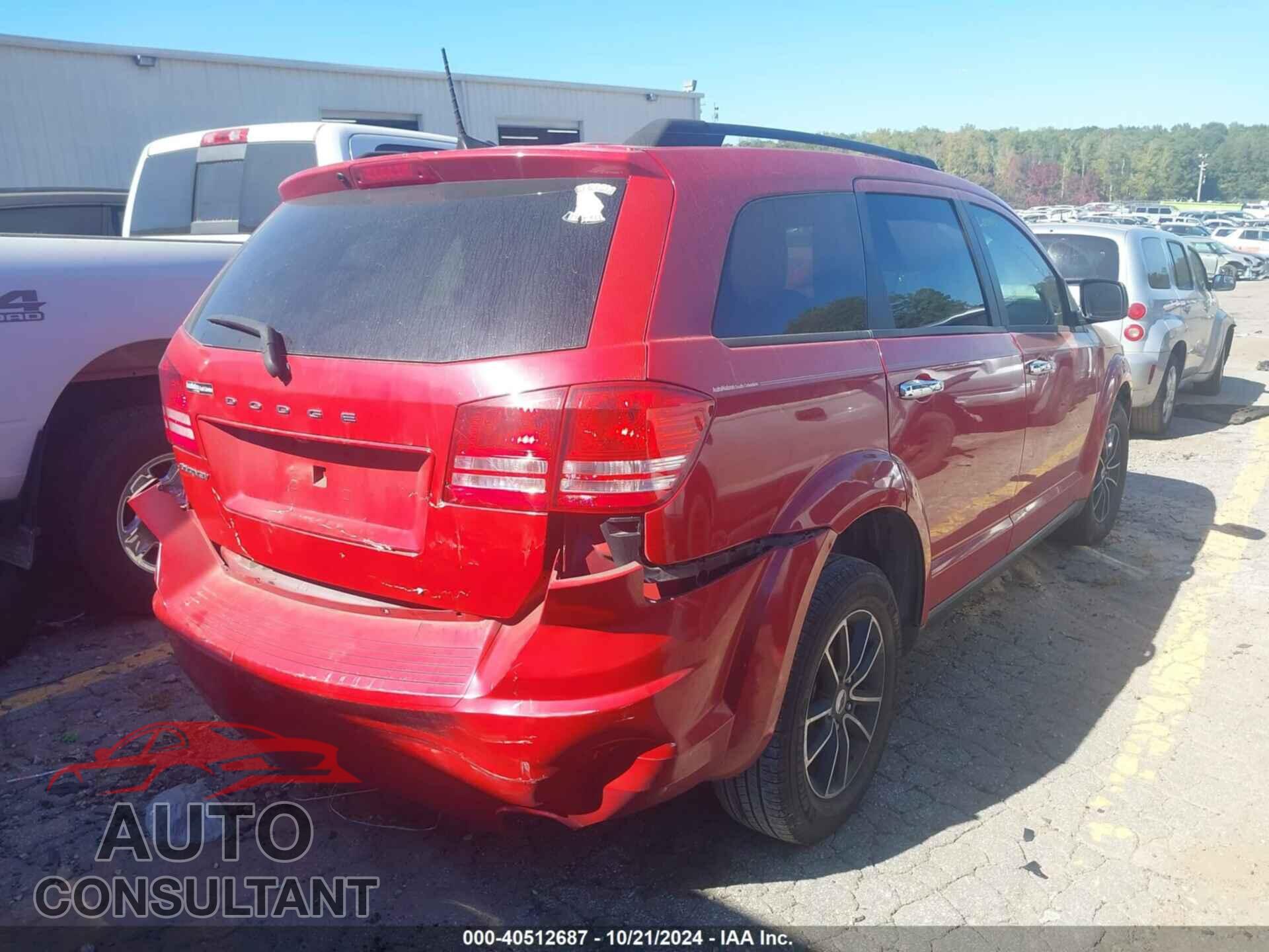 DODGE JOURNEY 2018 - 3C4PDCAB2JT521407