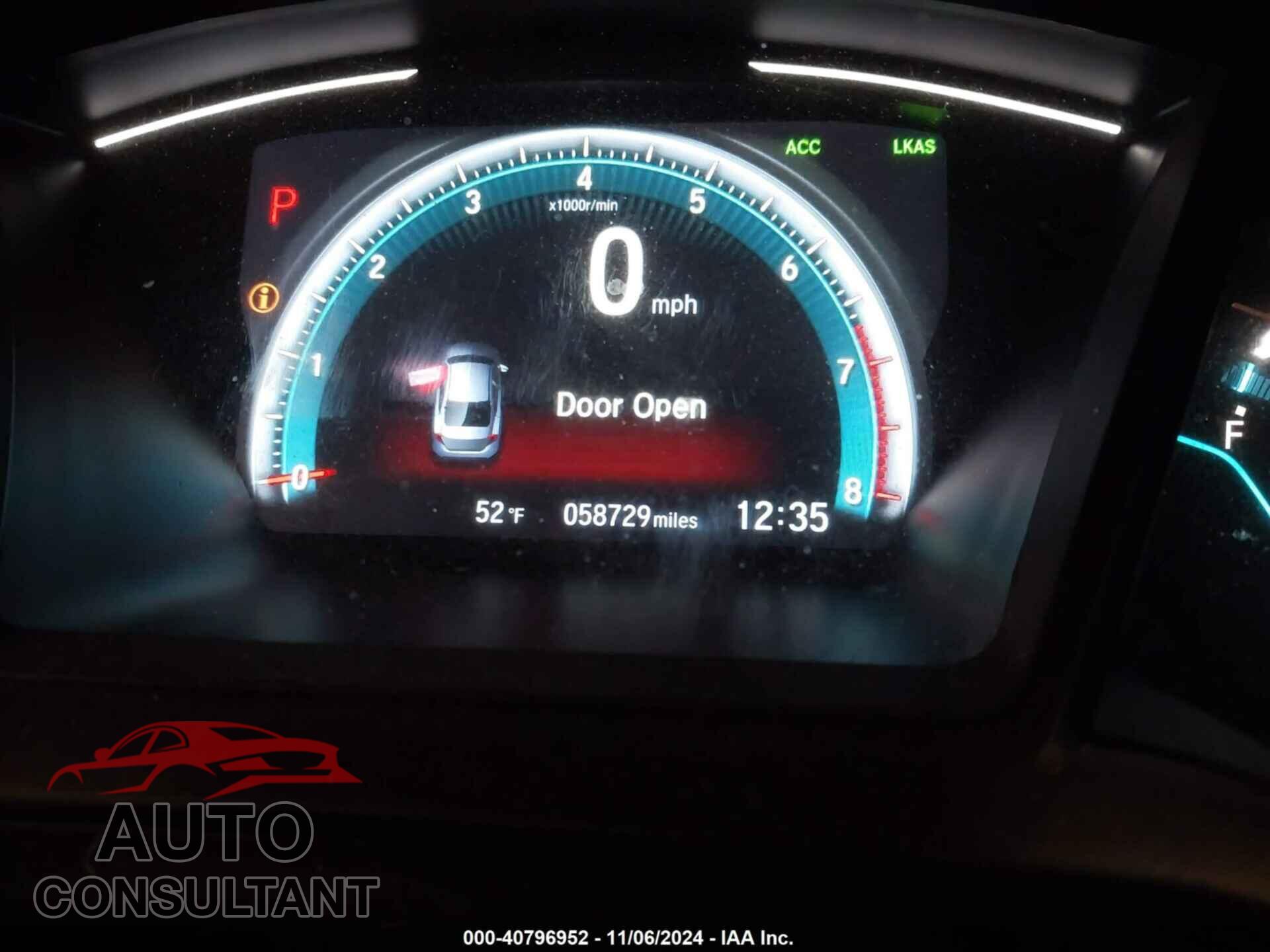 HONDA CIVIC 2020 - 2HGFC2F64LH505257