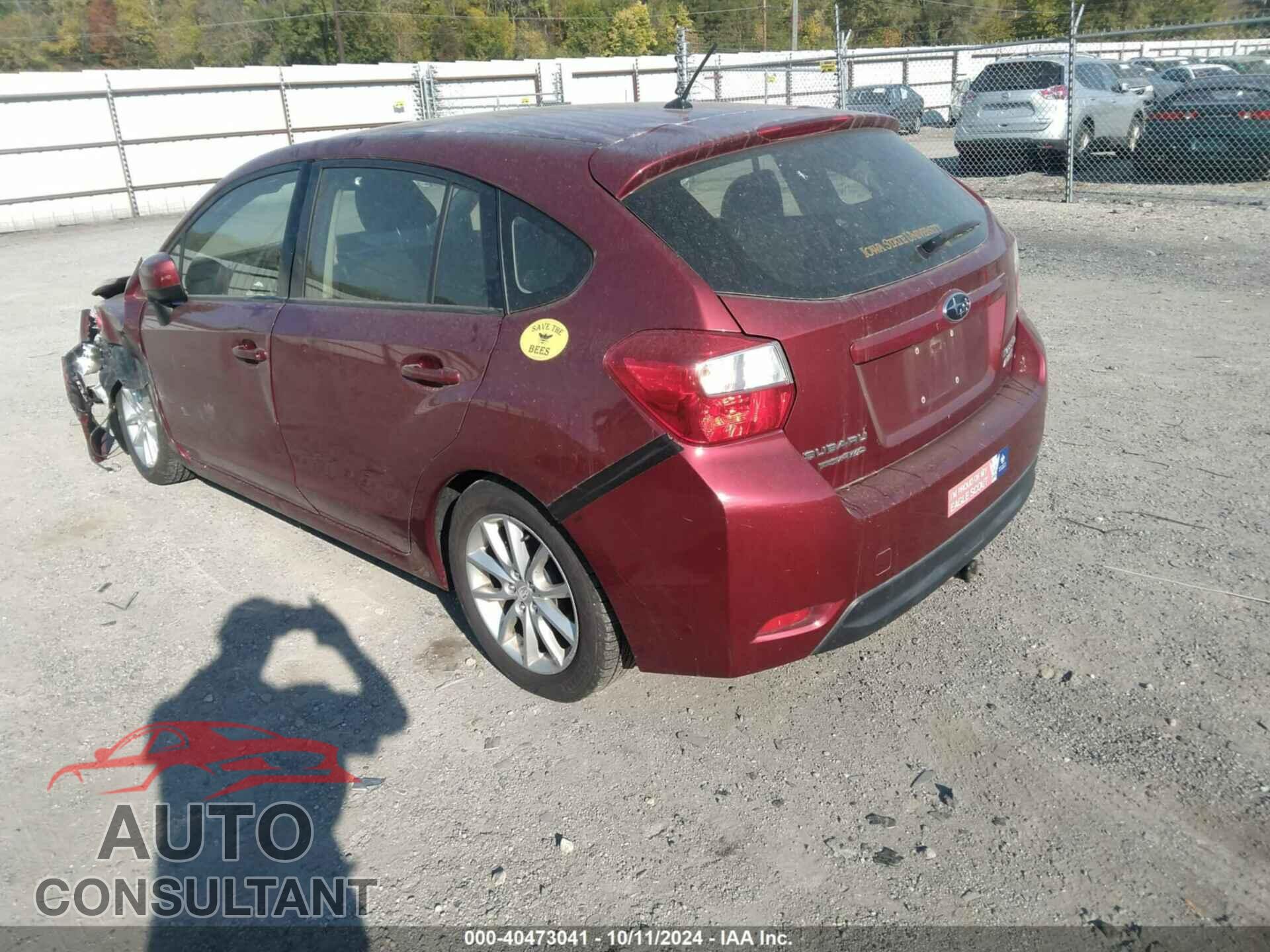 SUBARU IMPREZA 2014 - JF1GPAC67E8277176