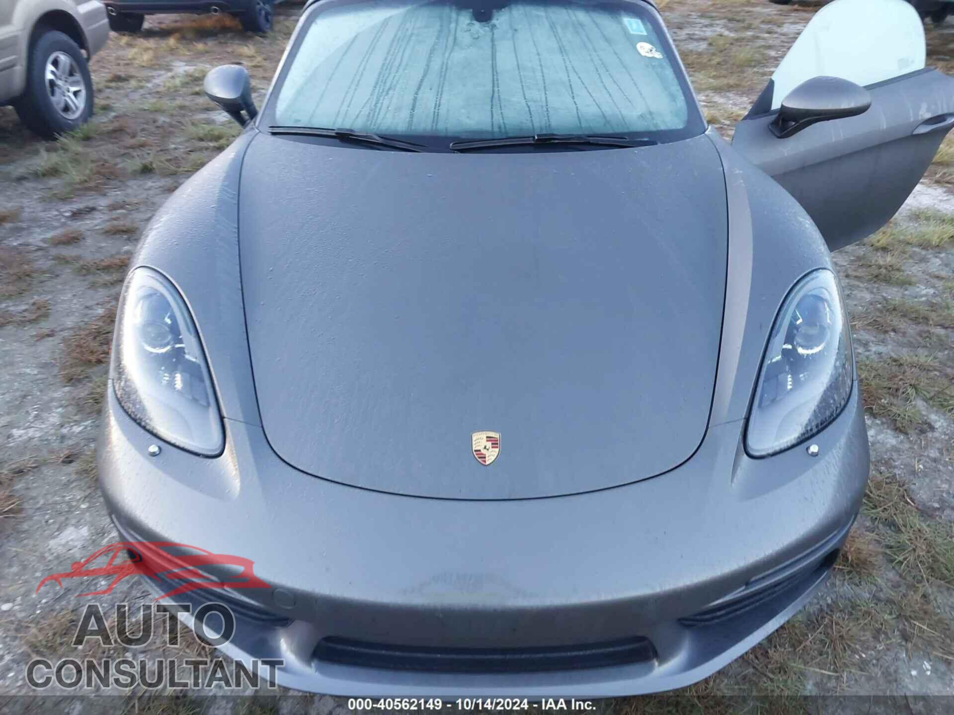 PORSCHE 718 BOXSTER 2019 - WP0CB2A80KS228434