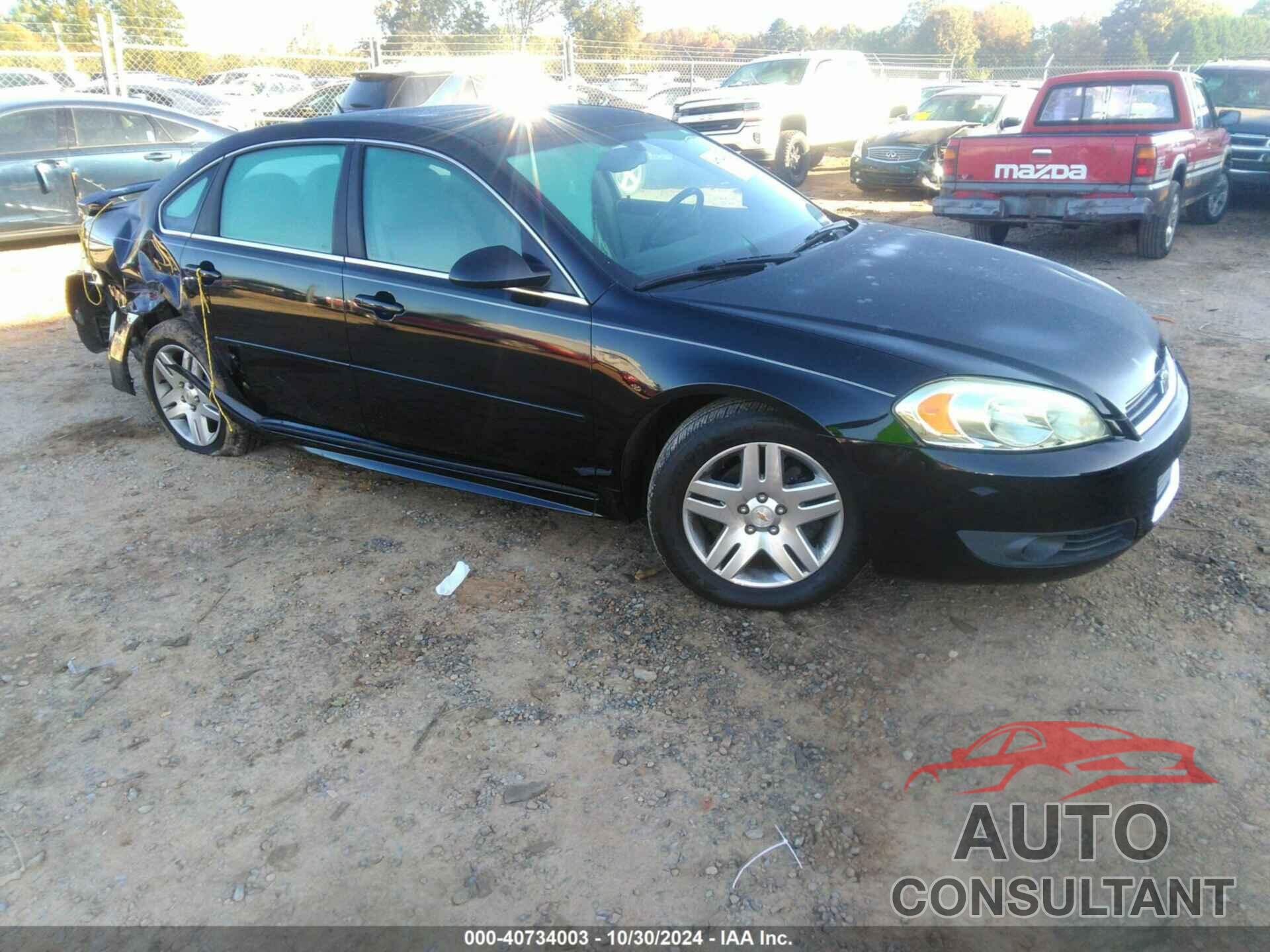 CHEVROLET IMPALA 2011 - 2G1WG5EK7B1310126