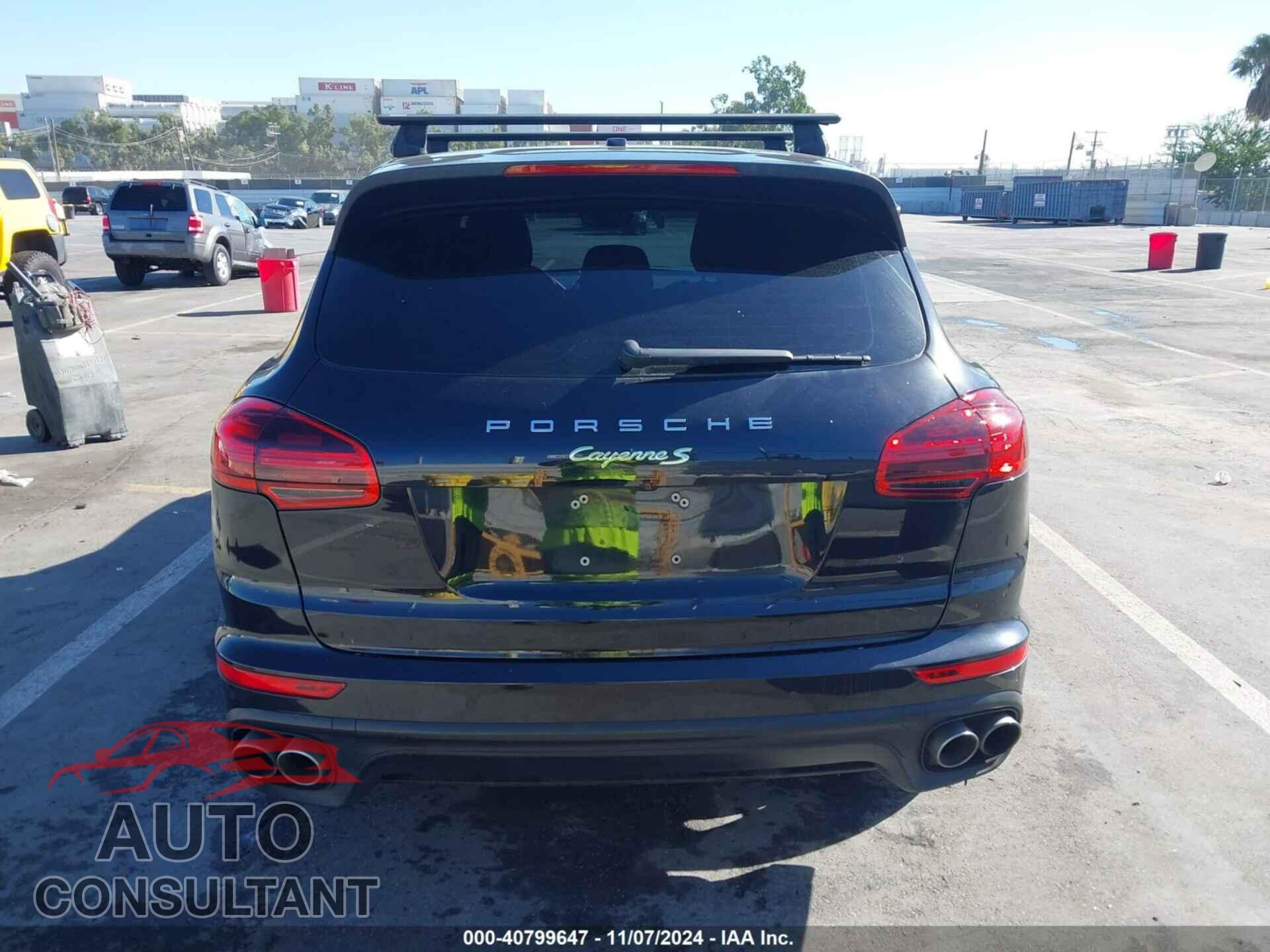 PORSCHE CAYENNE E-HYBRID 2016 - WP1AE2A25GLA63636