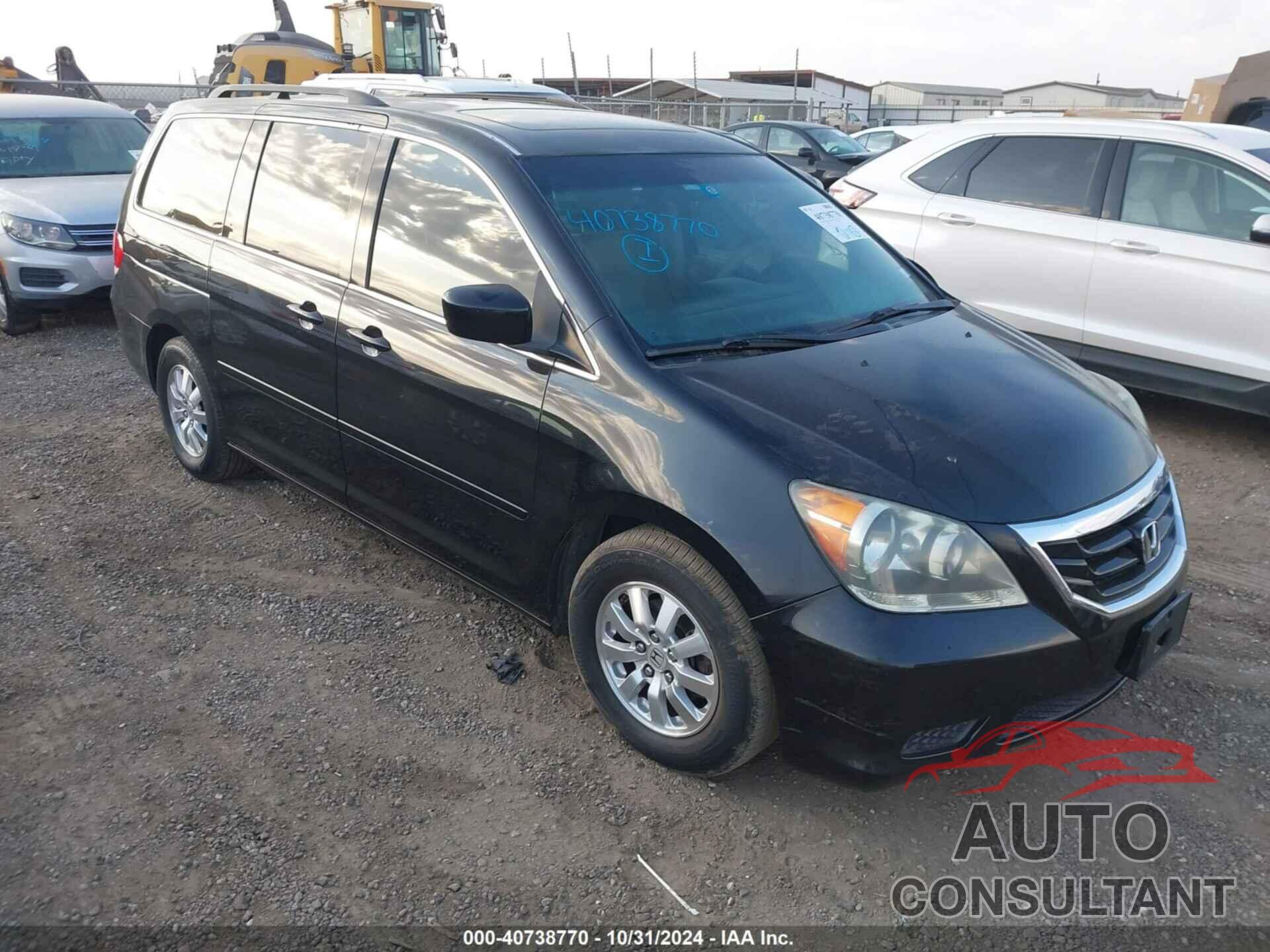 HONDA ODYSSEY 2009 - 5FNRL38689B039278