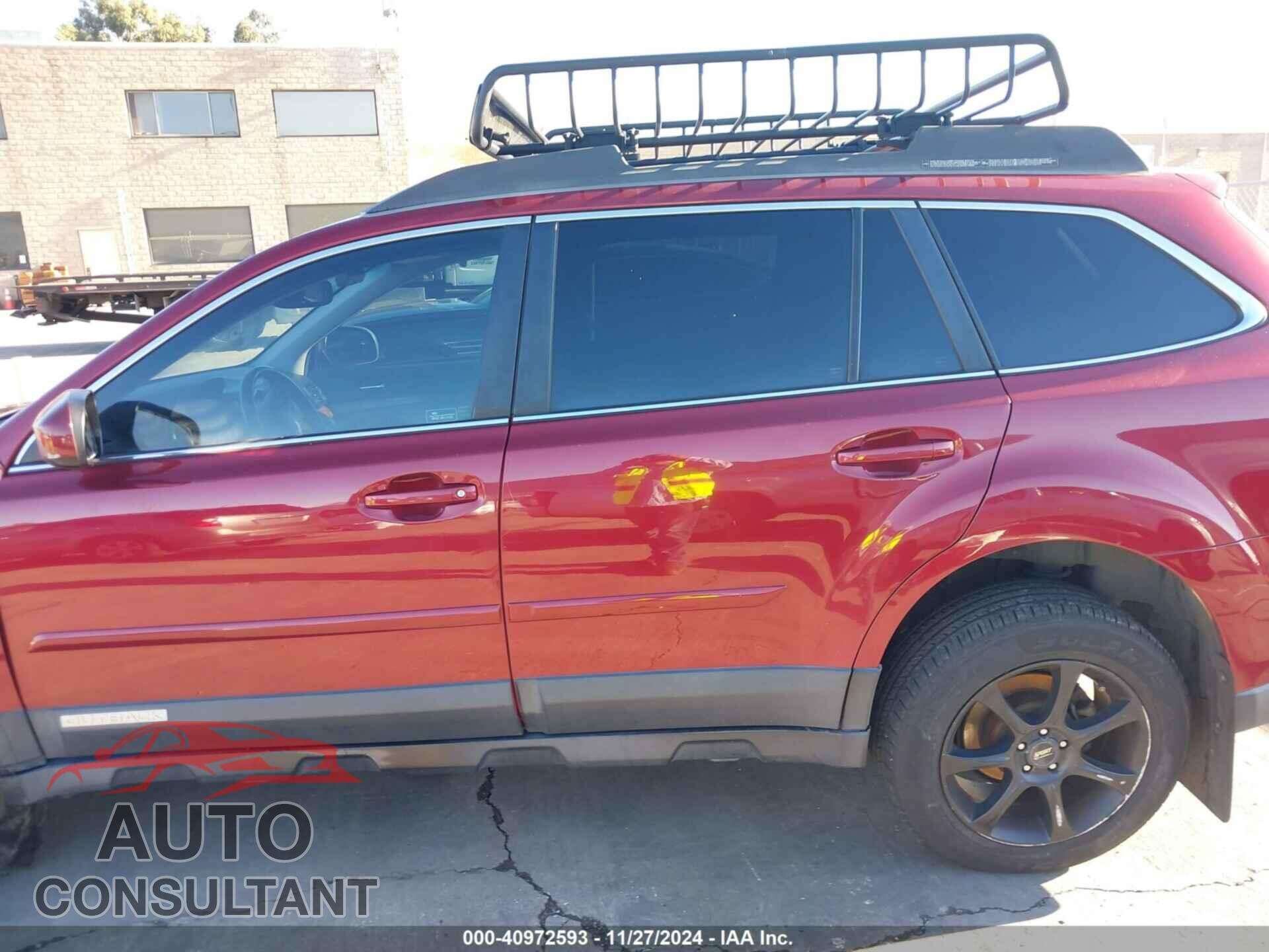 SUBARU OUTBACK 2012 - 4S4BRBKC0C3296153