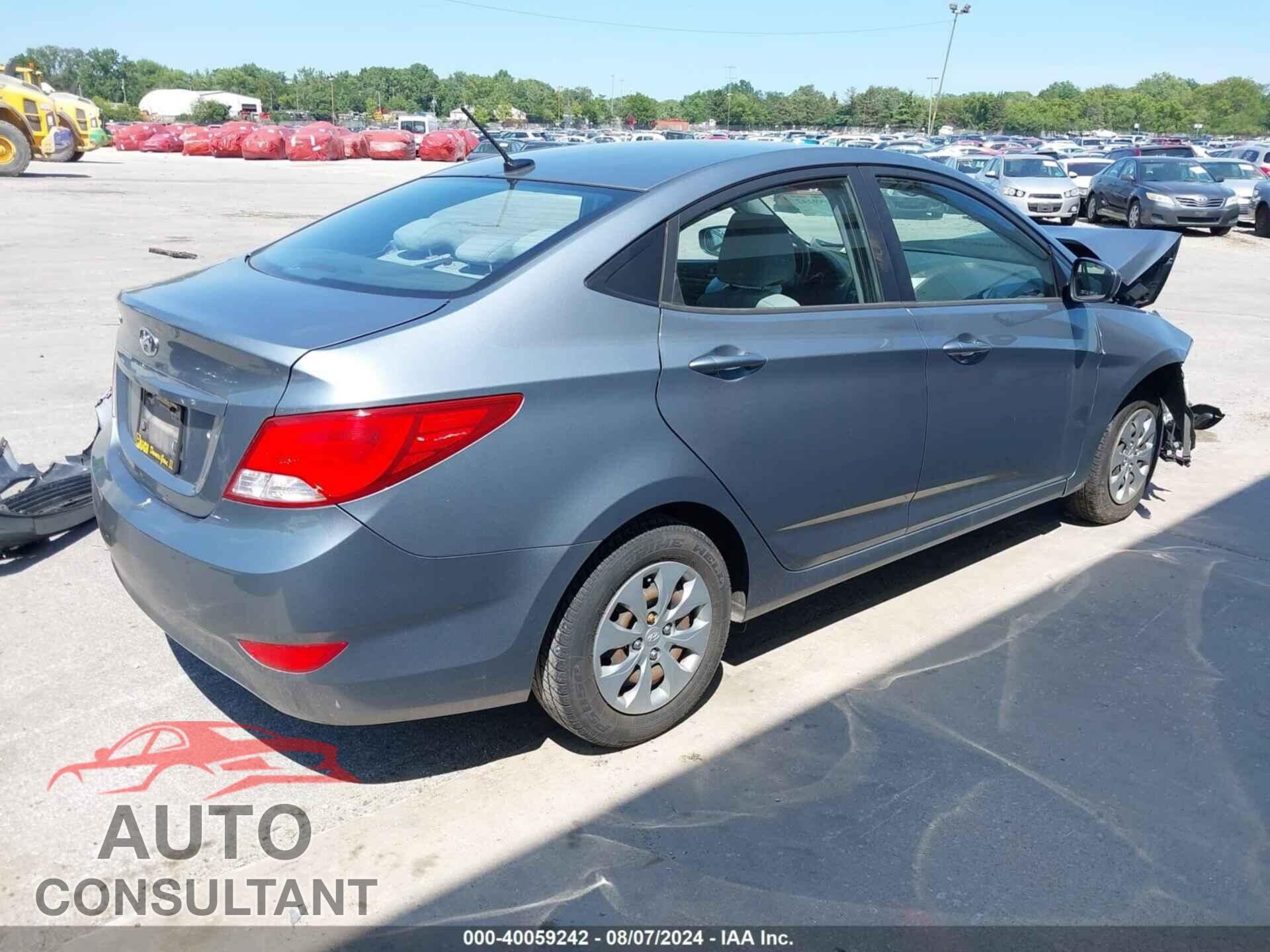 HYUNDAI ACCENT 2017 - KMHCT4AE9HU377366