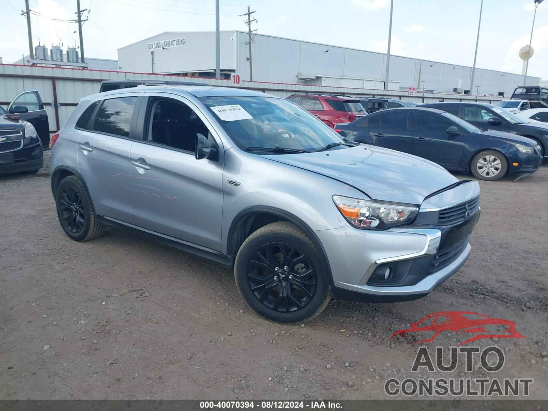 MITSUBISHI OUTLANDER SPORT 2017 - JA4AP3AU3HZ035782