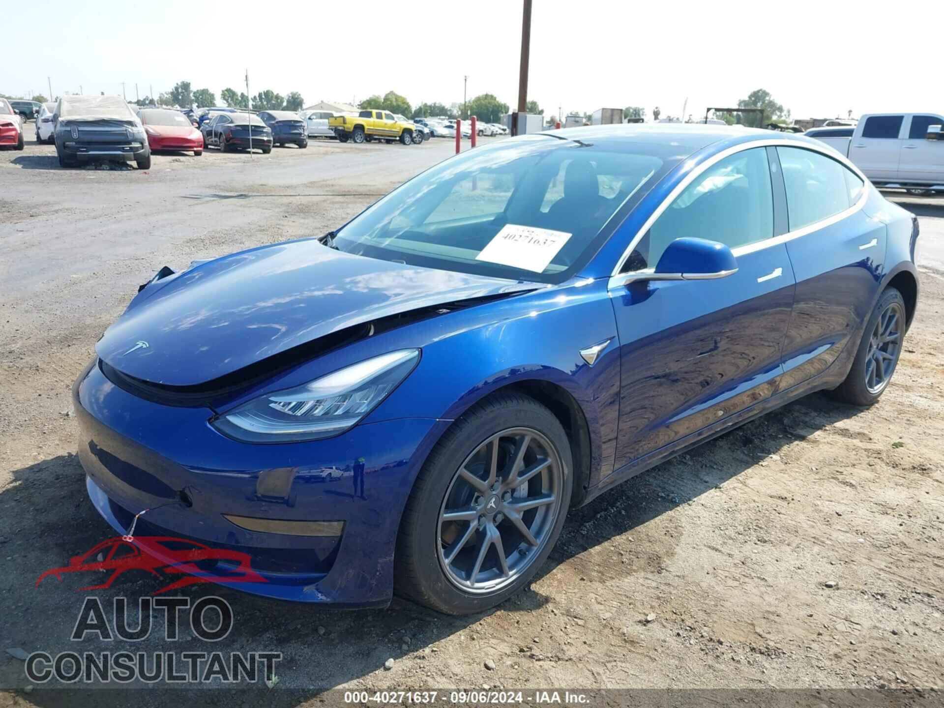 TESLA MODEL 3 2020 - 5YJ3E1EA0LF799256