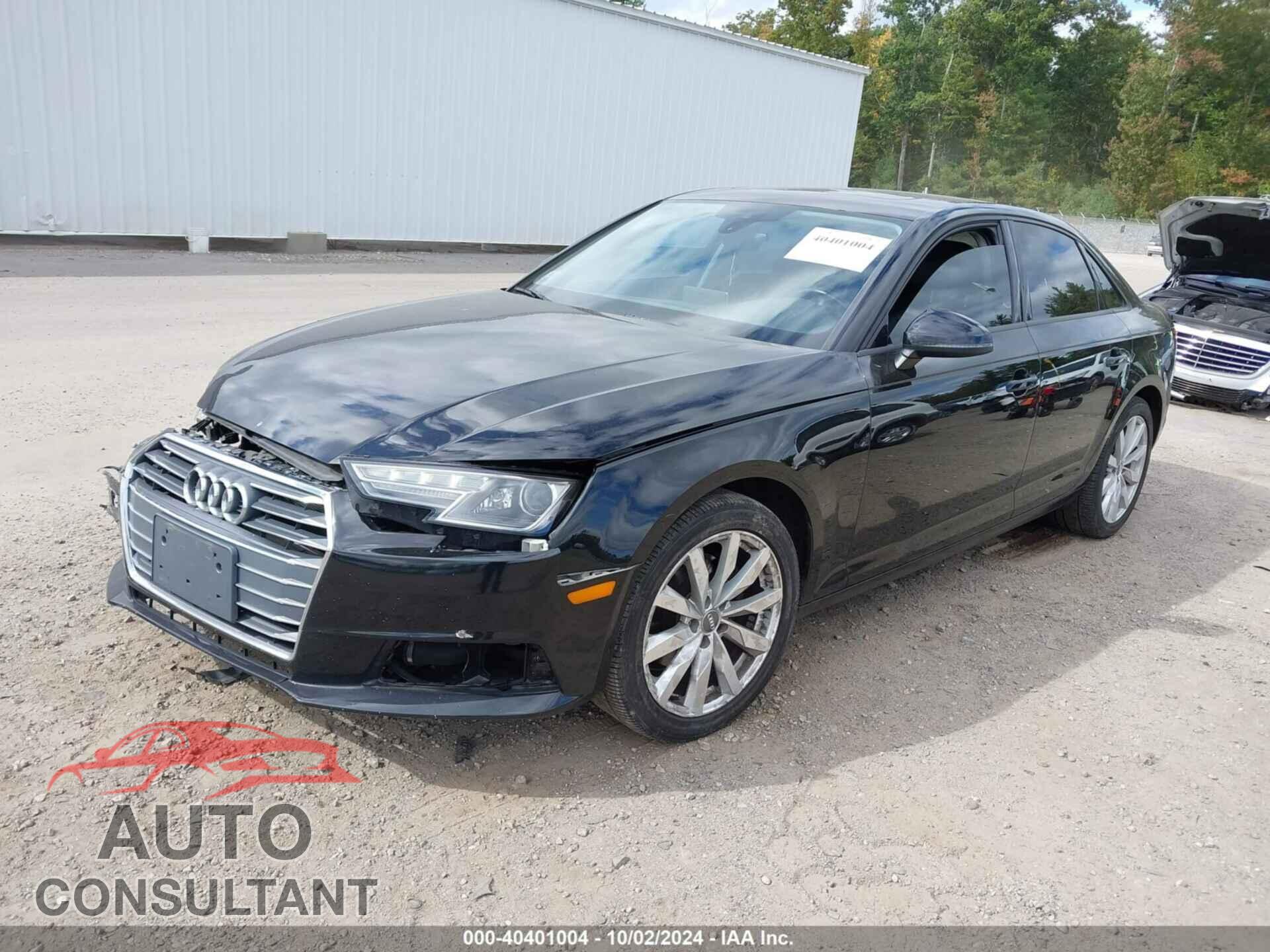 AUDI A4 2017 - WAUGMAF48HN044682