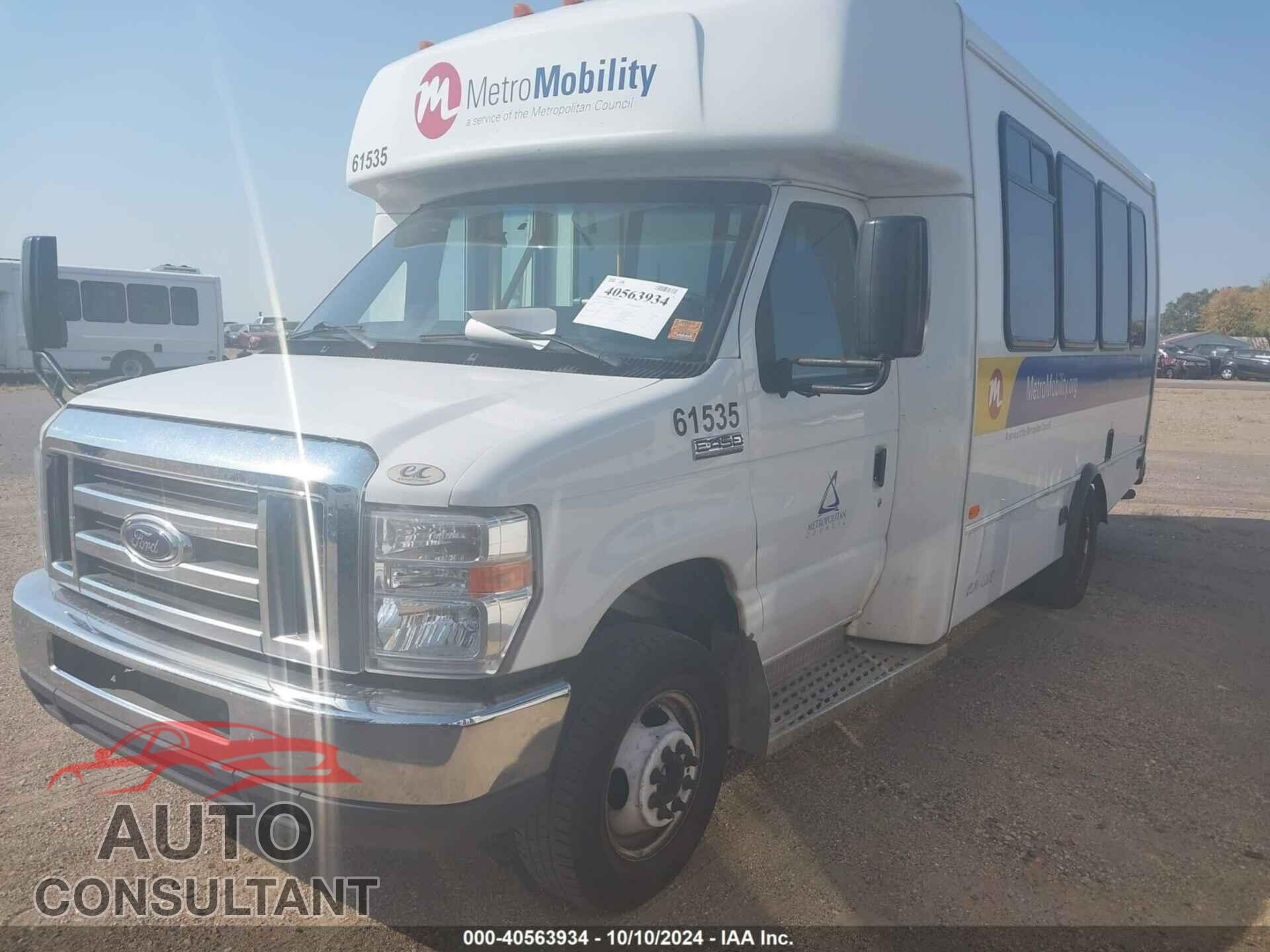 FORD E-450 CUTAWAY 2019 - 1FDFE4FS9KDC56124