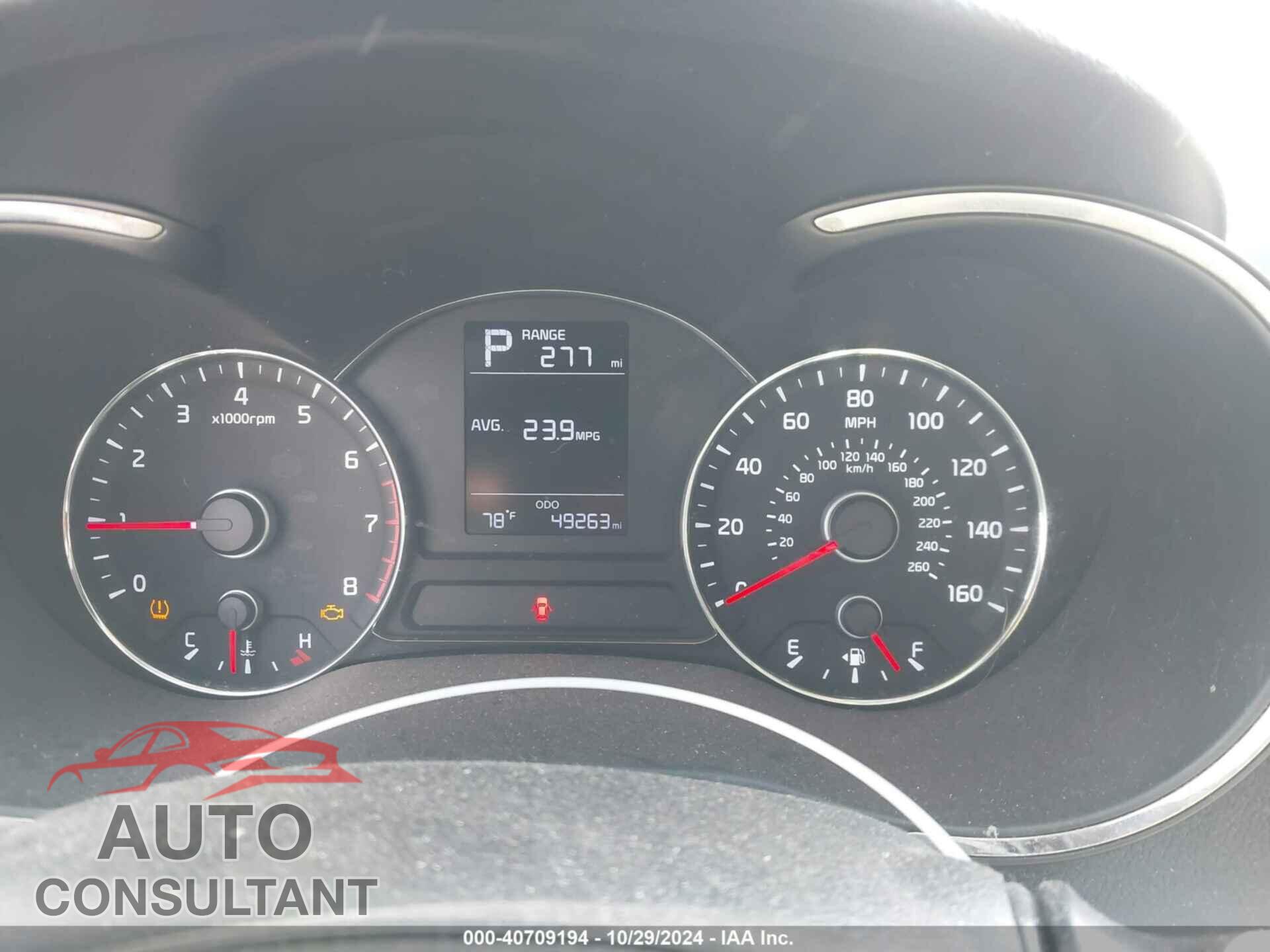 KIA FORTE 2017 - 3KPFK4A79HE071837
