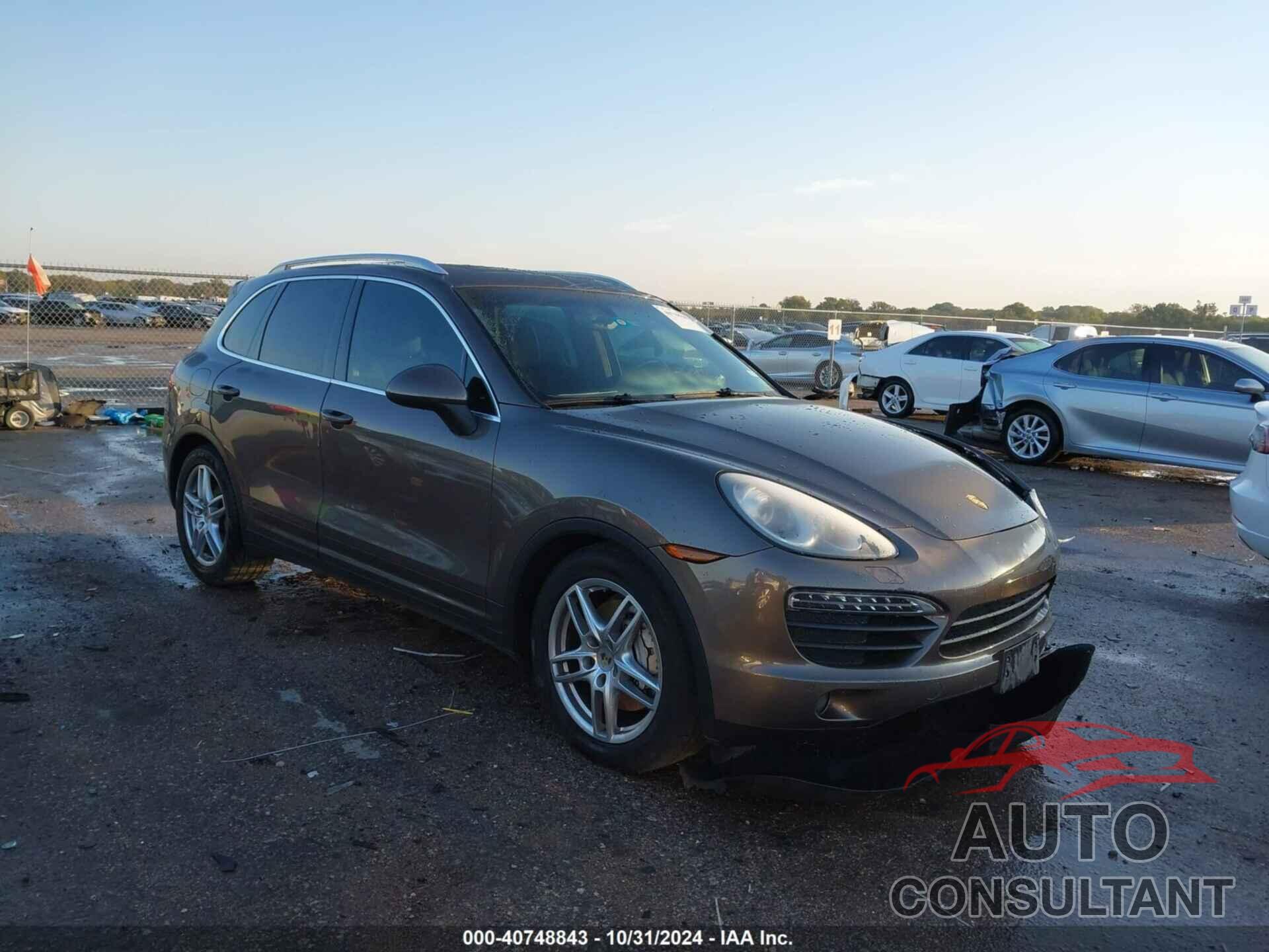 PORSCHE CAYENNE 2012 - WP1AB2A25CLA43261