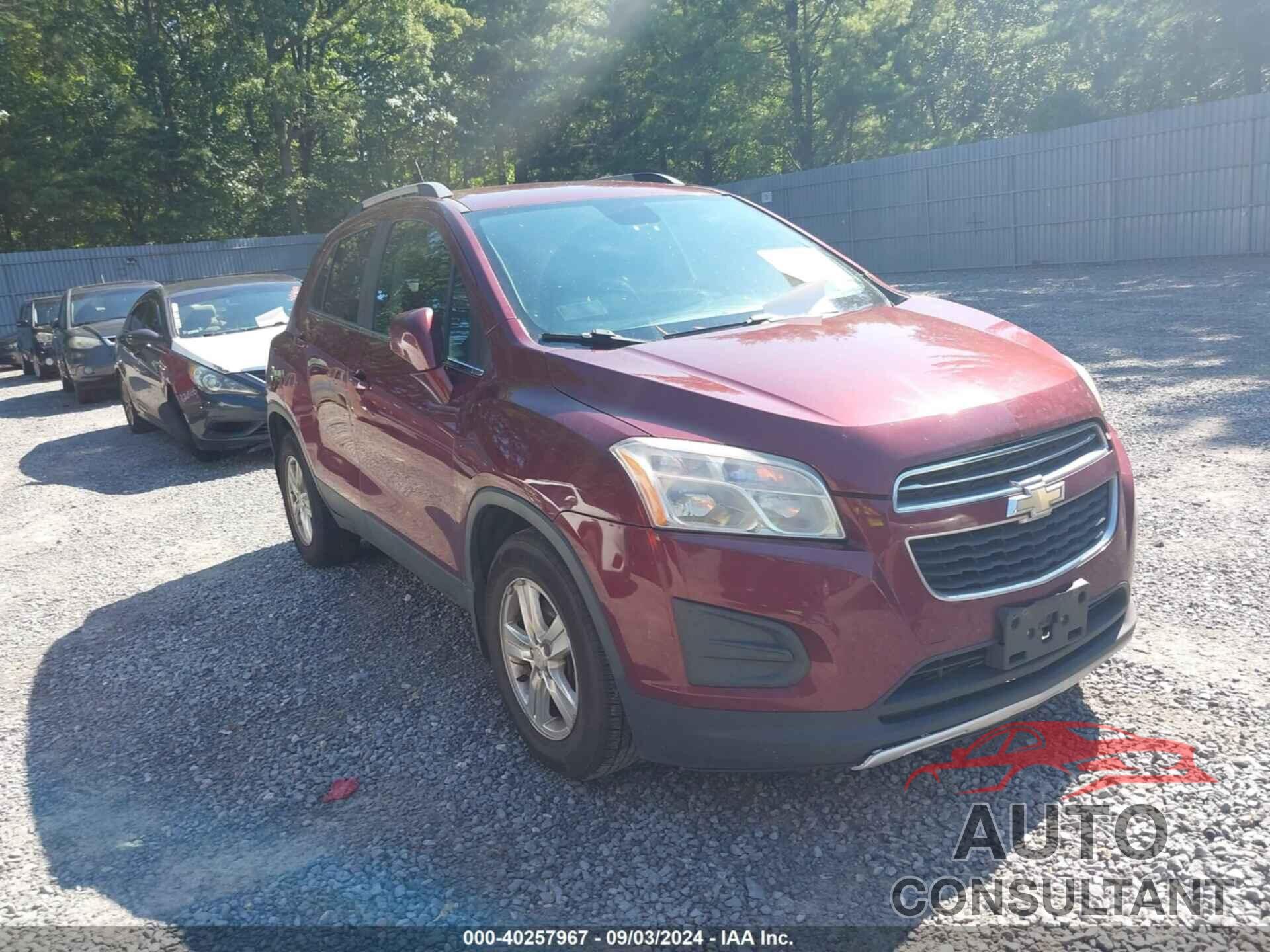 CHEVROLET TRAX 2016 - 3GNCJLSB9GL228643