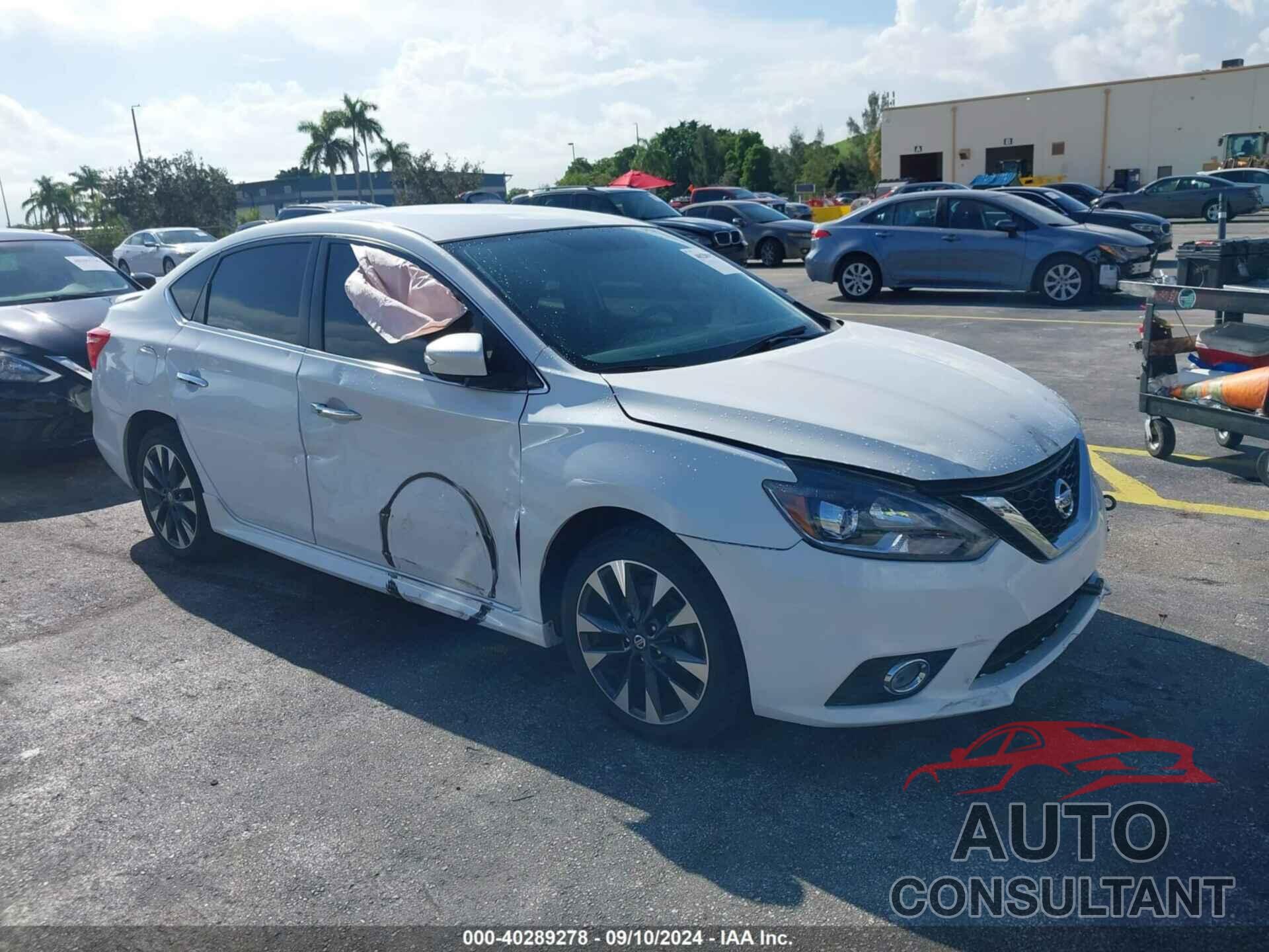 NISSAN SENTRA 2019 - 3N1AB7AP8KY428767