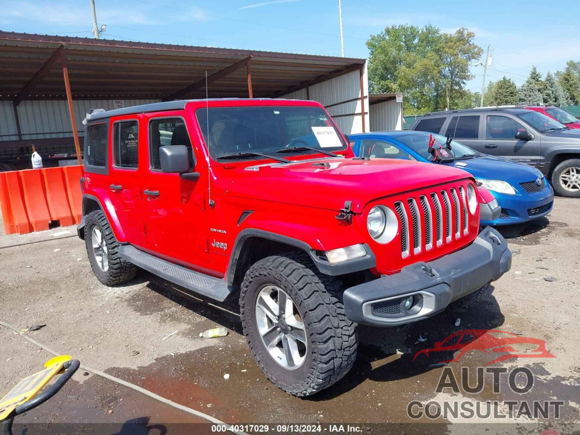 JEEP WRANGLER UNLIMITED 2019 - 1C4HJXEN3KW516270
