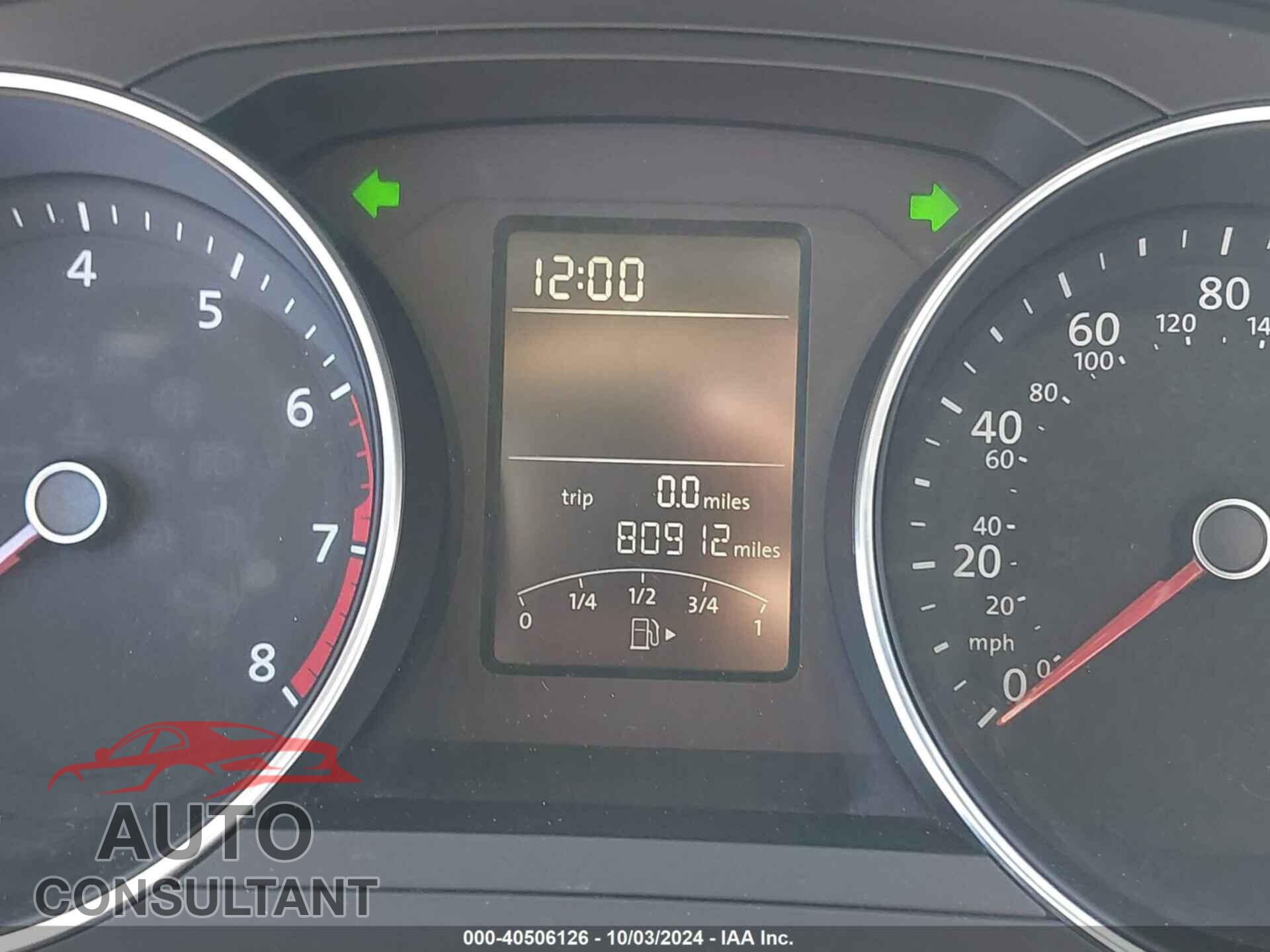 VOLKSWAGEN JETTA 2017 - 3VW2B7AJ9HM255299