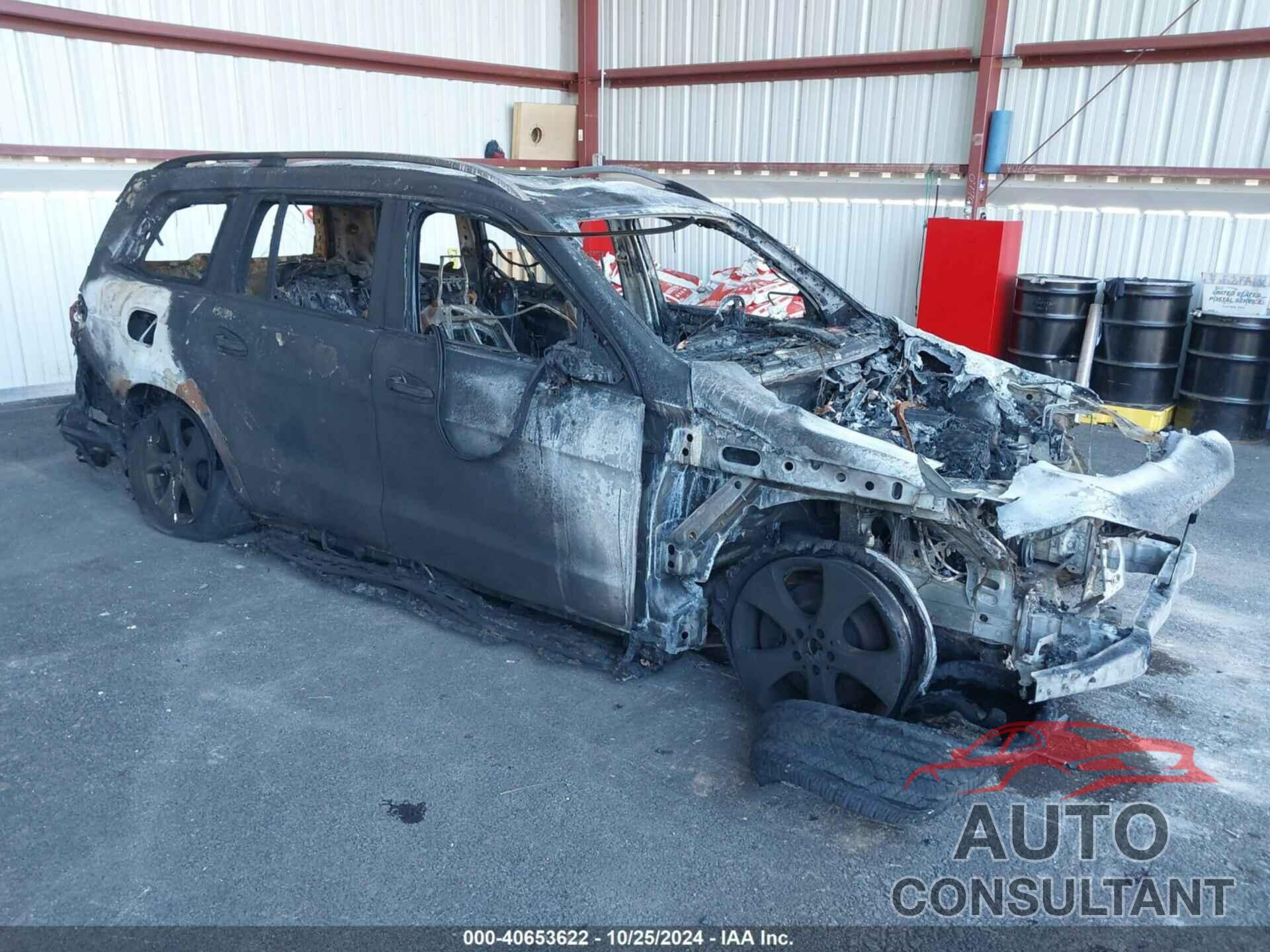 MERCEDES-BENZ GLS 450 2017 - 4JGDF6EE4HA747531