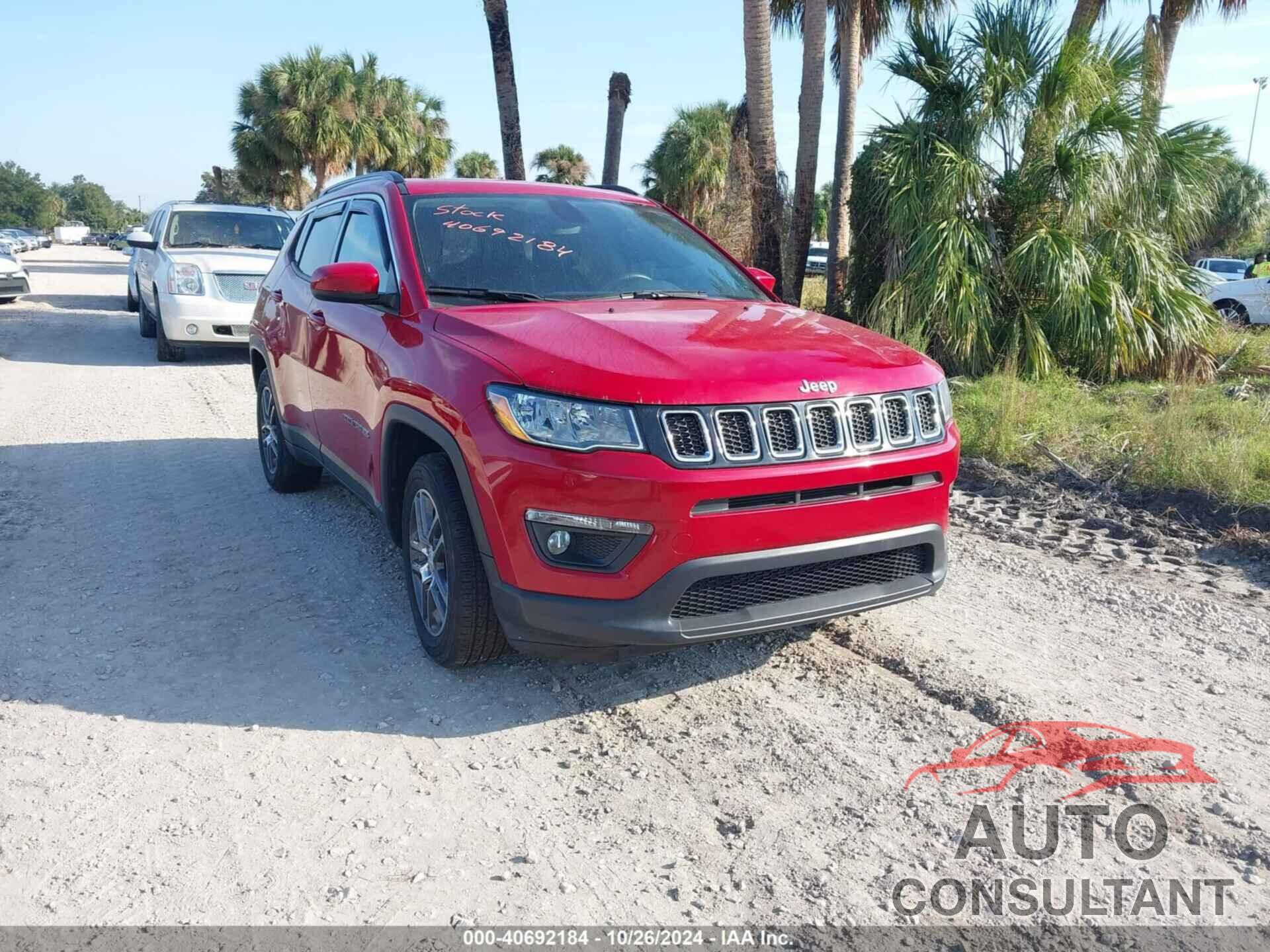 JEEP COMPASS 2020 - 3C4NJCBB3LT258653