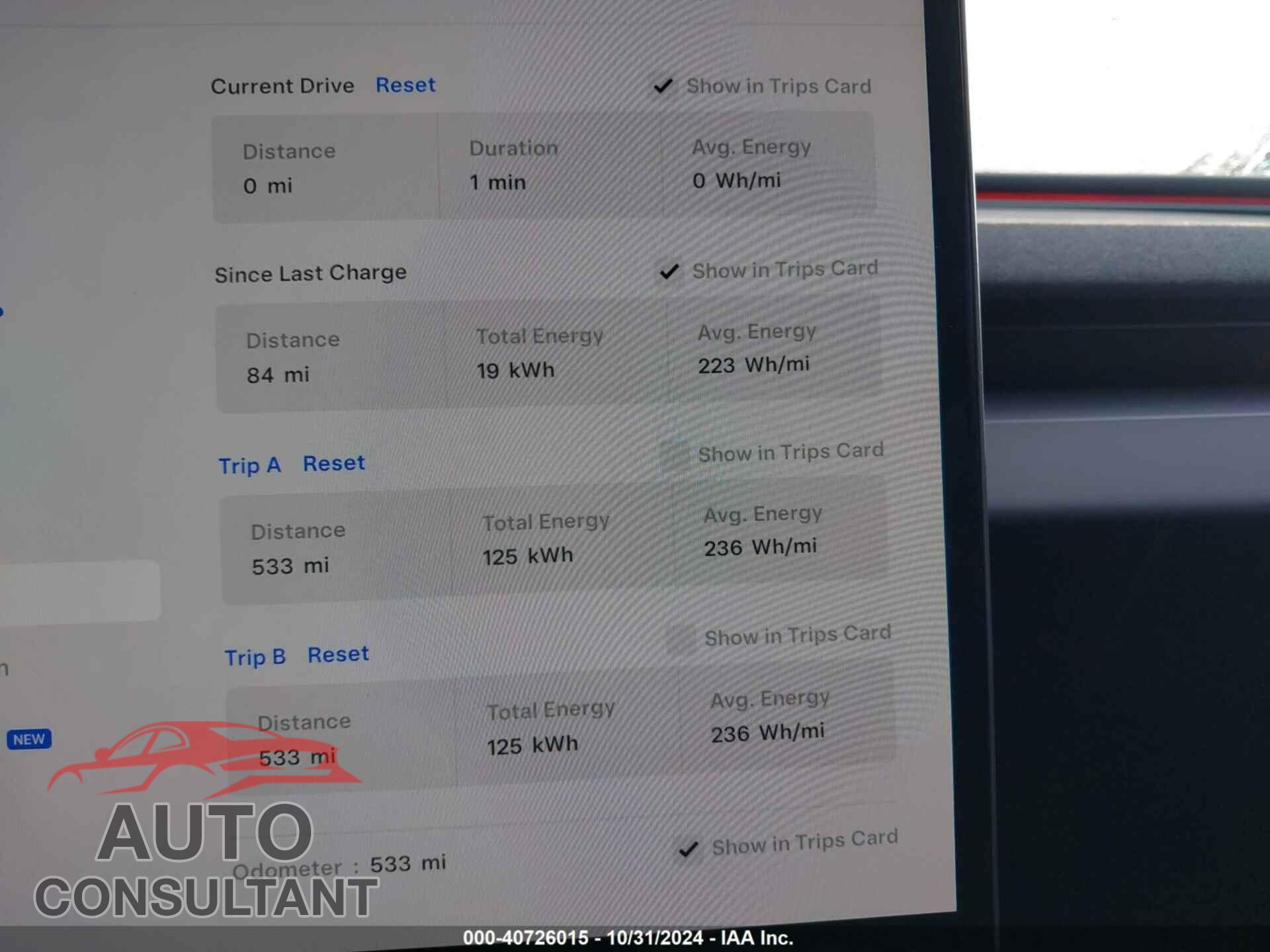 TESLA MODEL 3 2024 - 5YJ3E1EA8RF865982