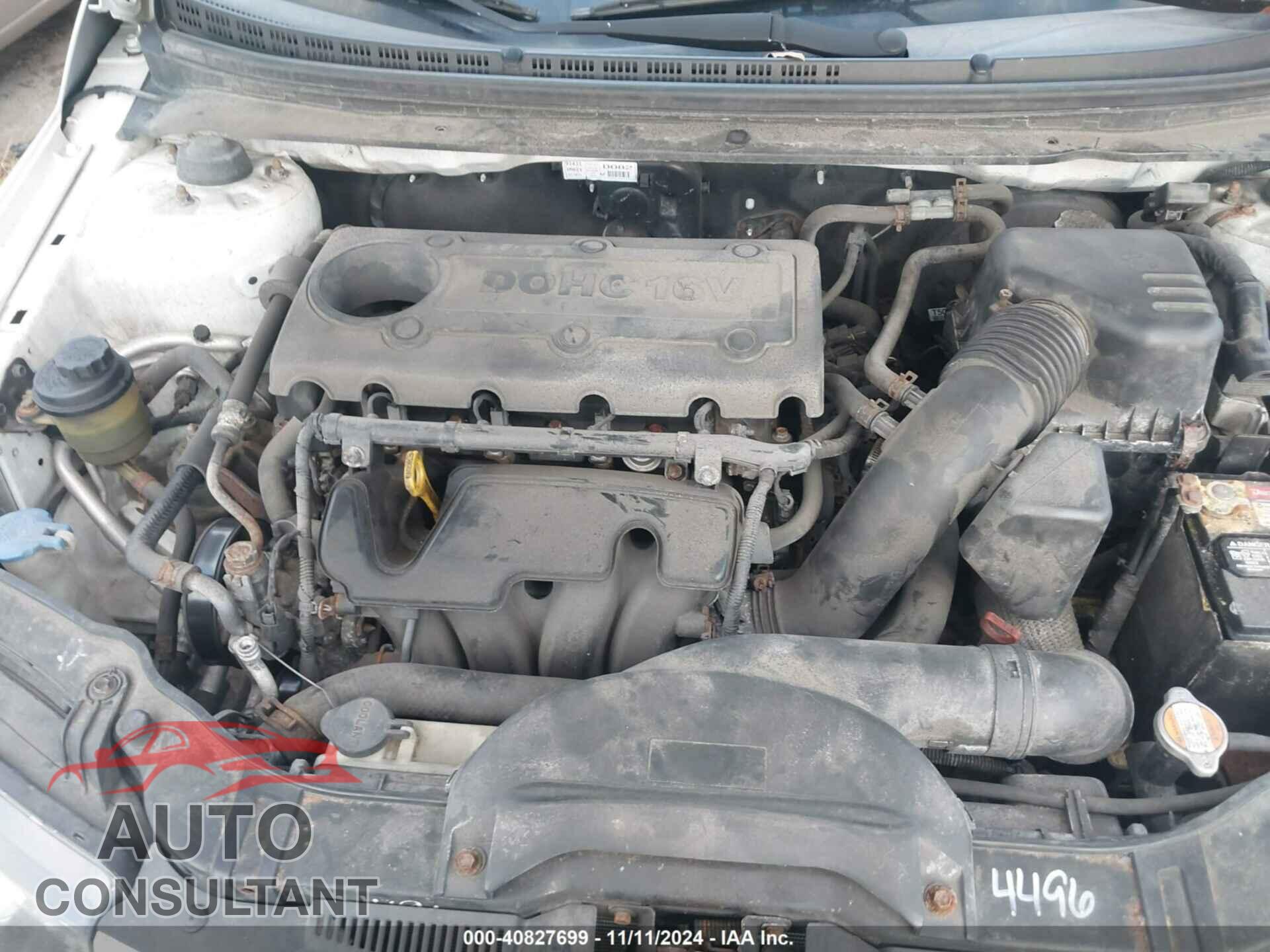 KIA FORTE 2010 - KNAFU4A23A5843567
