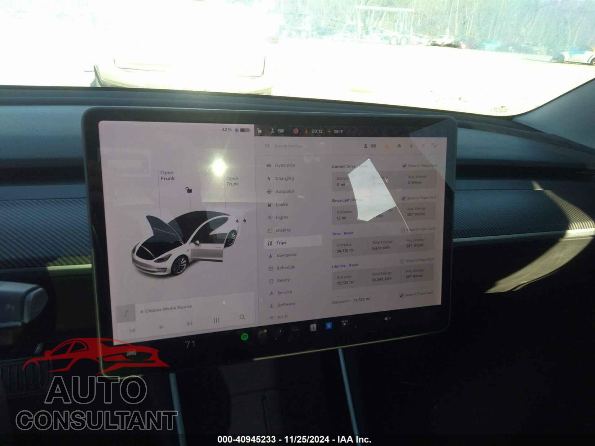 TESLA MODEL 3 2020 - 5YJ3E1EB4LF807271