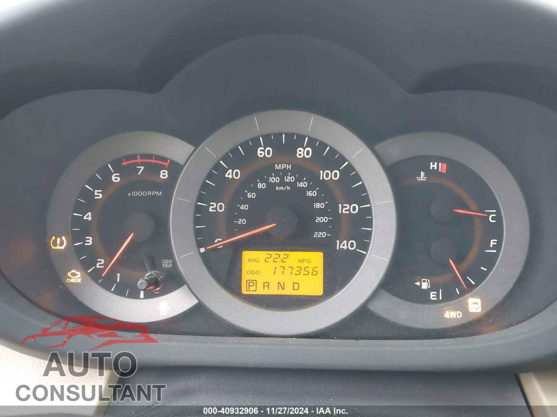 TOYOTA RAV4 2009 - 2T3BF31VX9W015911