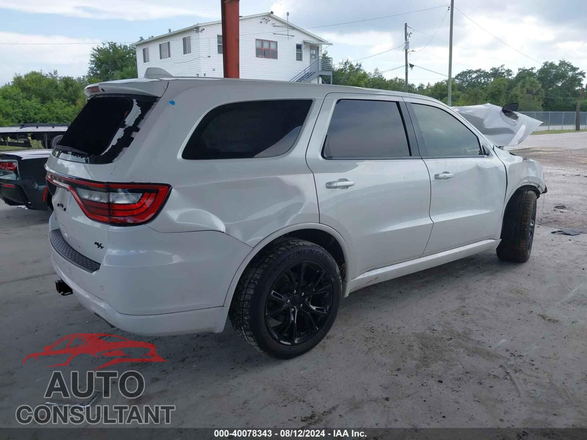 DODGE DURANGO 2018 - 1C4SDHCT8JC100509