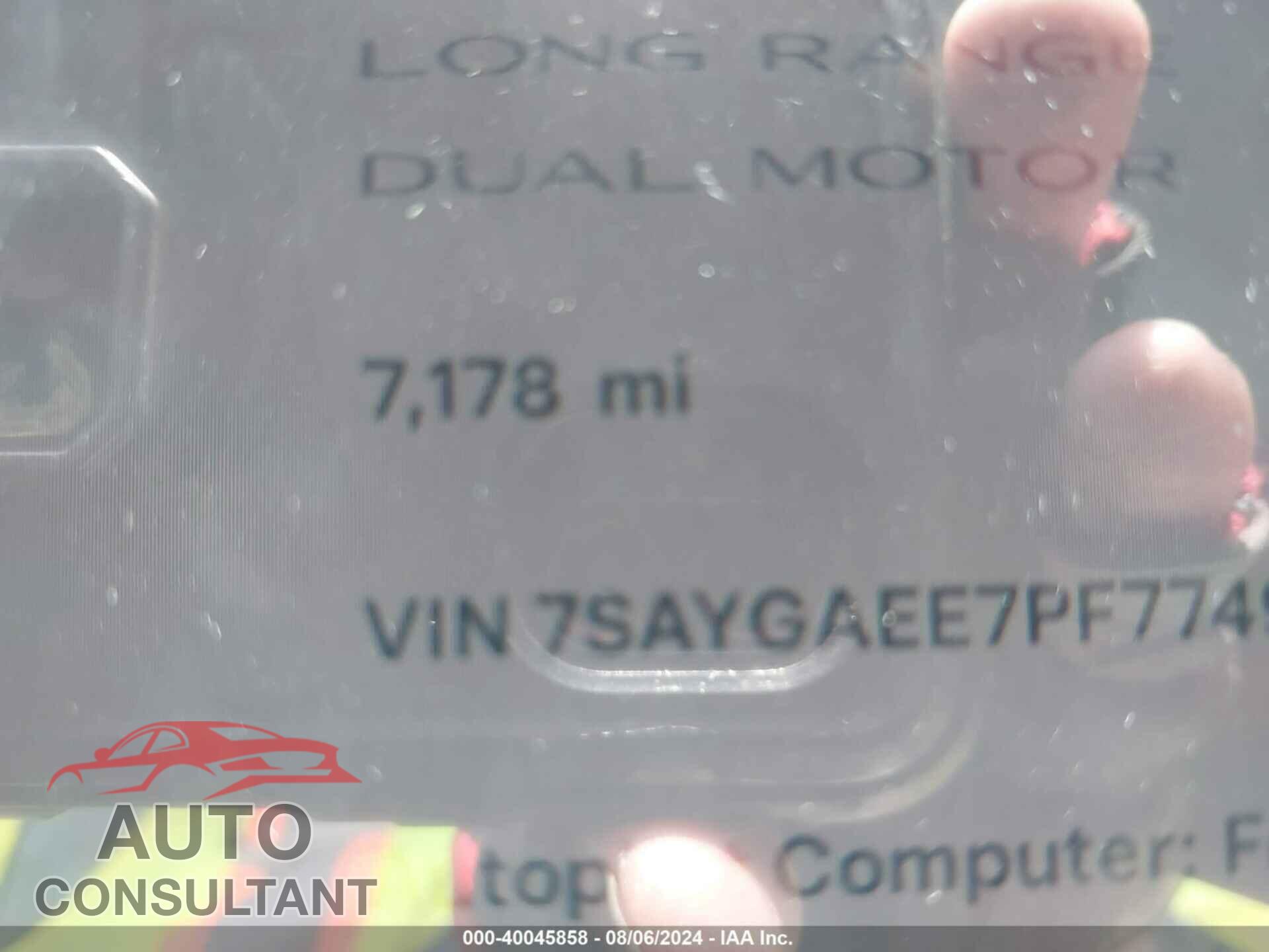 TESLA MODEL Y 2023 - 7SAYGAEE7PF774981