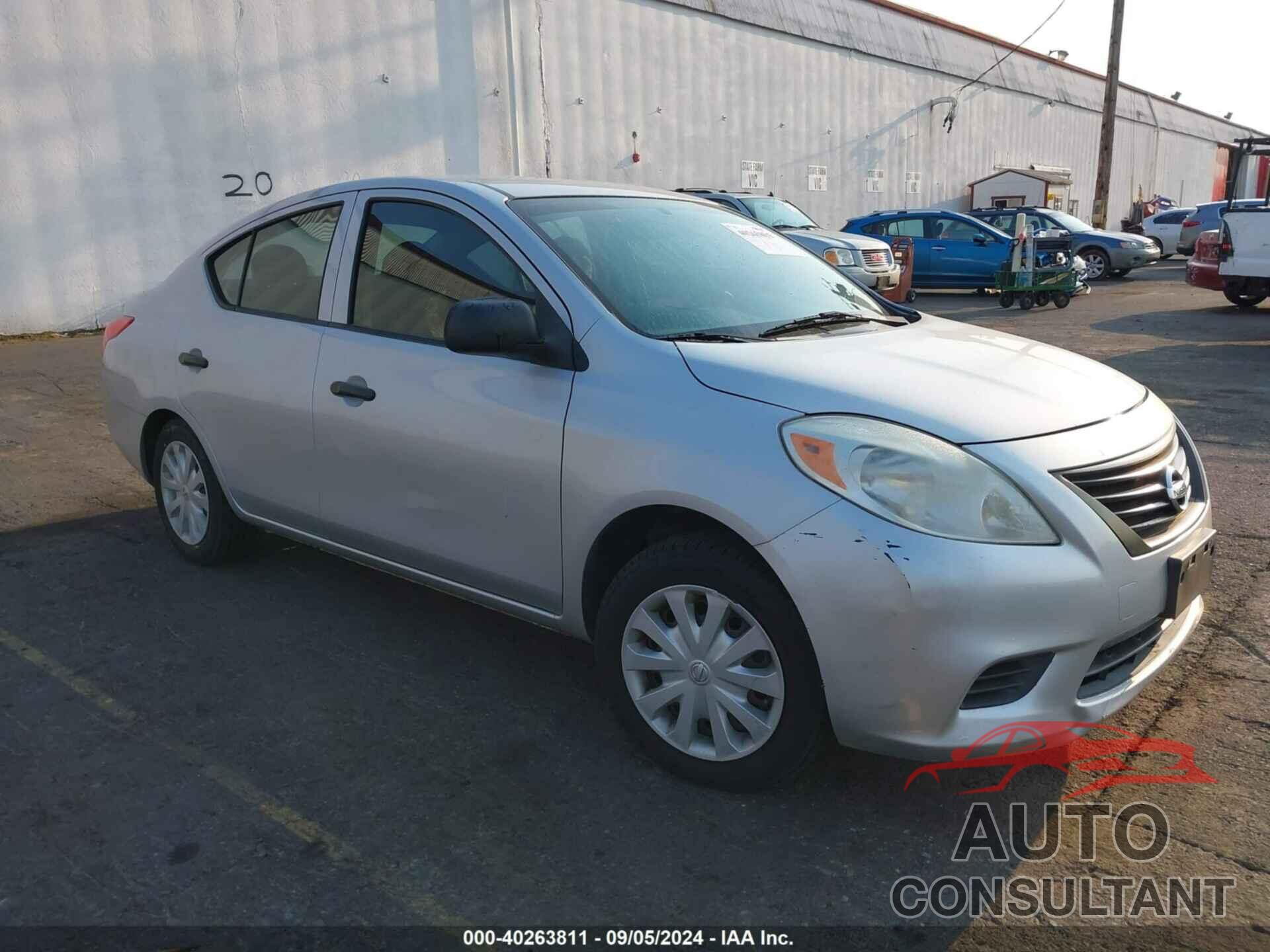 NISSAN VERSA 2012 - 3N1CN7APXCL822625