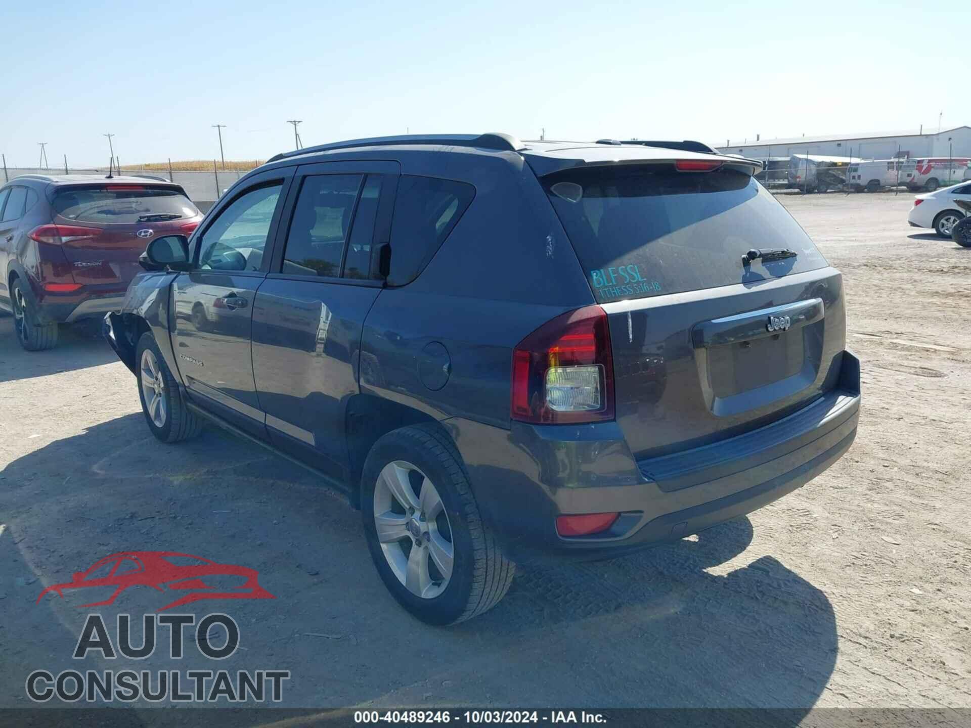 JEEP COMPASS 2017 - 1C4NJCBAXHD147067