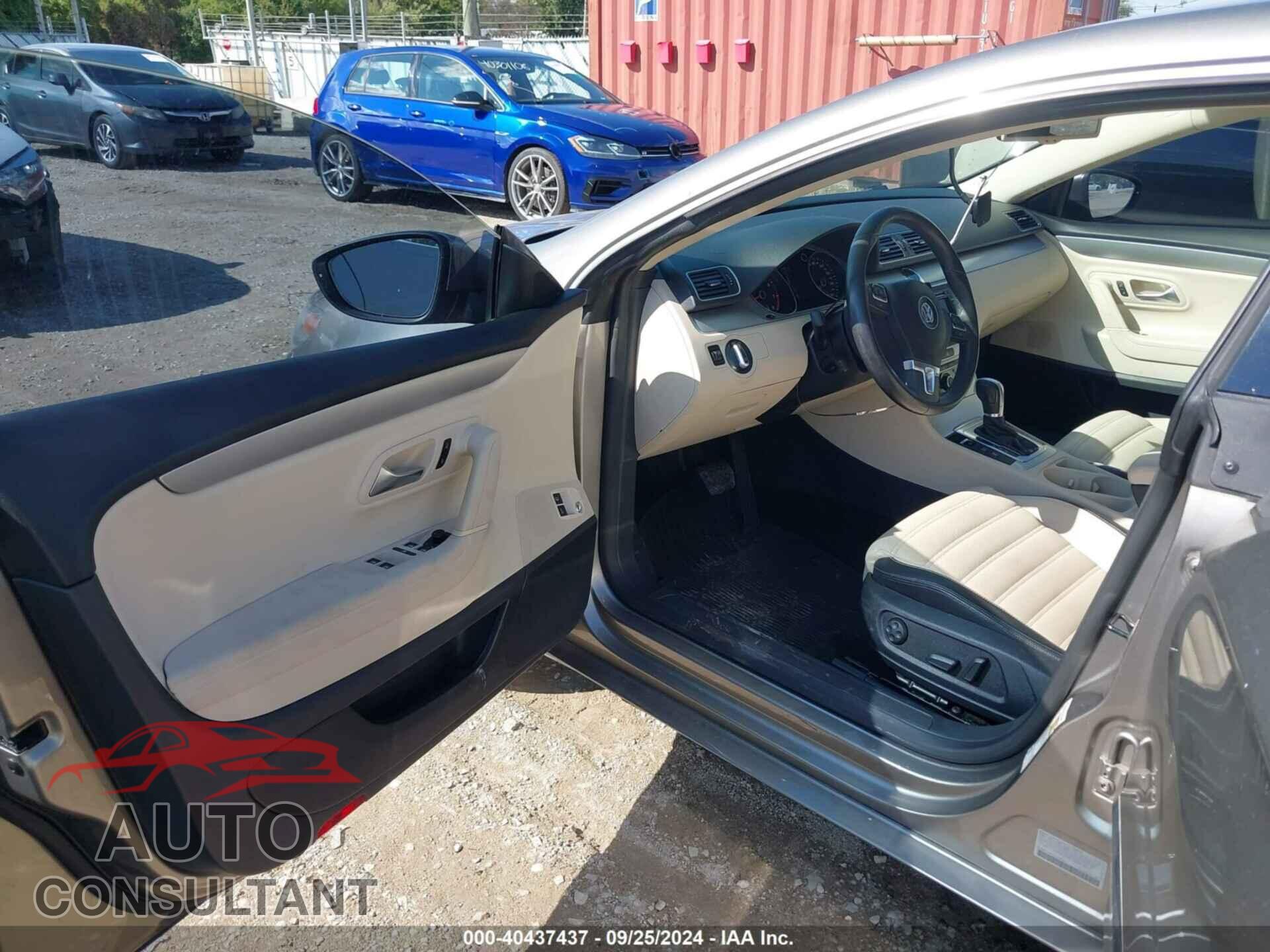VOLKSWAGEN CC 2012 - WVWMN7AN7CE507538
