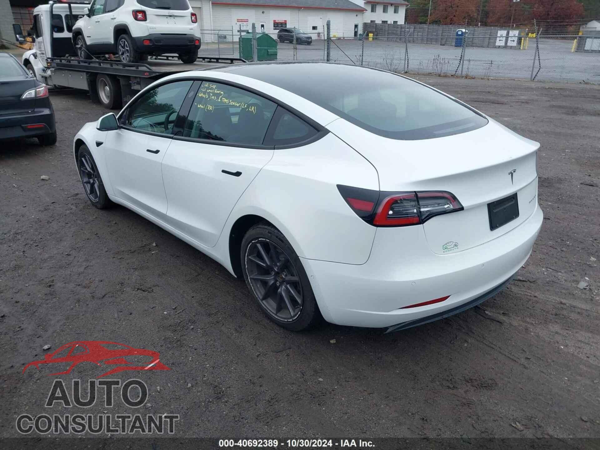 TESLA MODEL 3 2022 - 5YJ3E1EB4NF152435