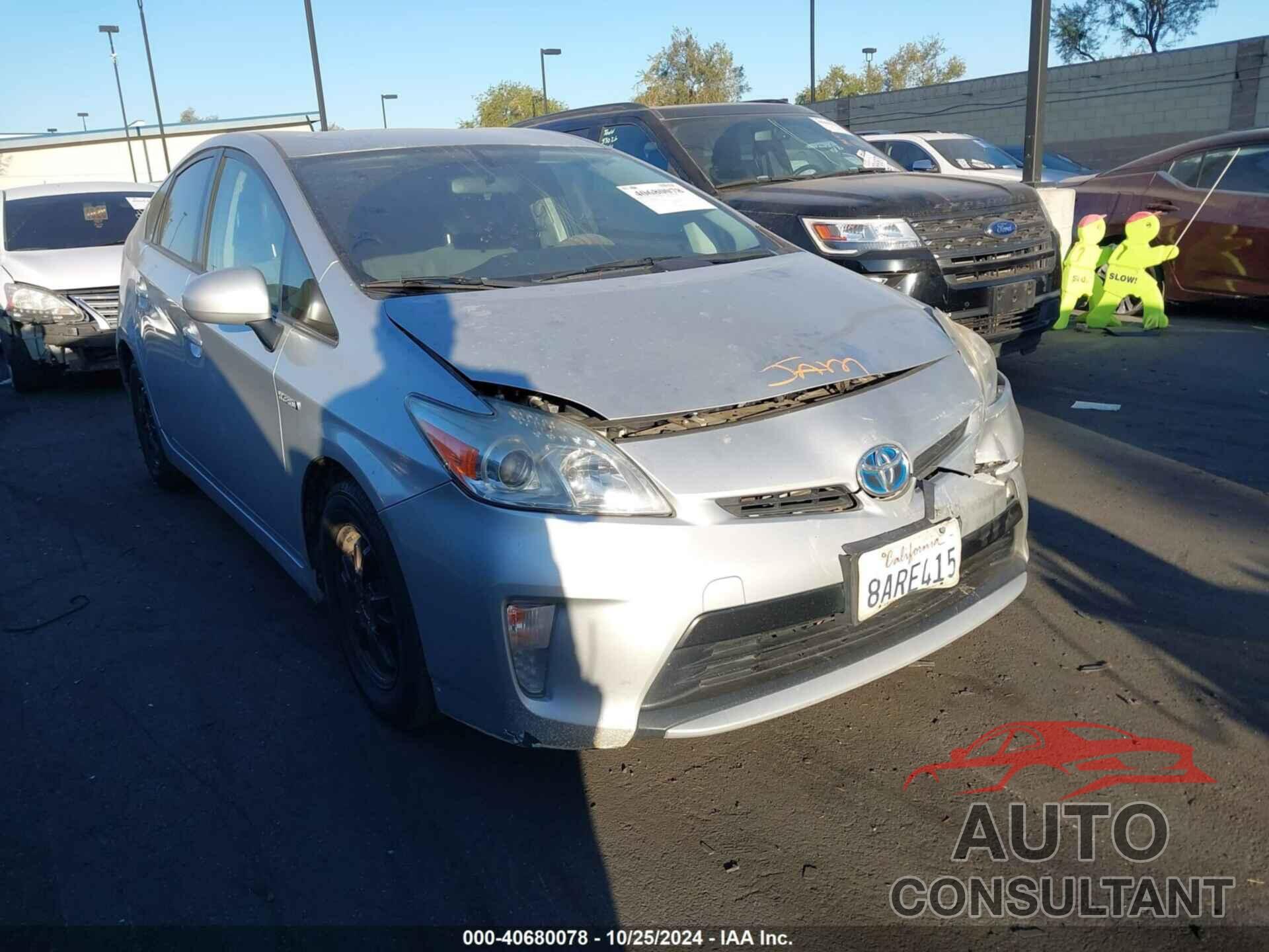 TOYOTA PRIUS 2015 - JTDKN3DU1F1928475